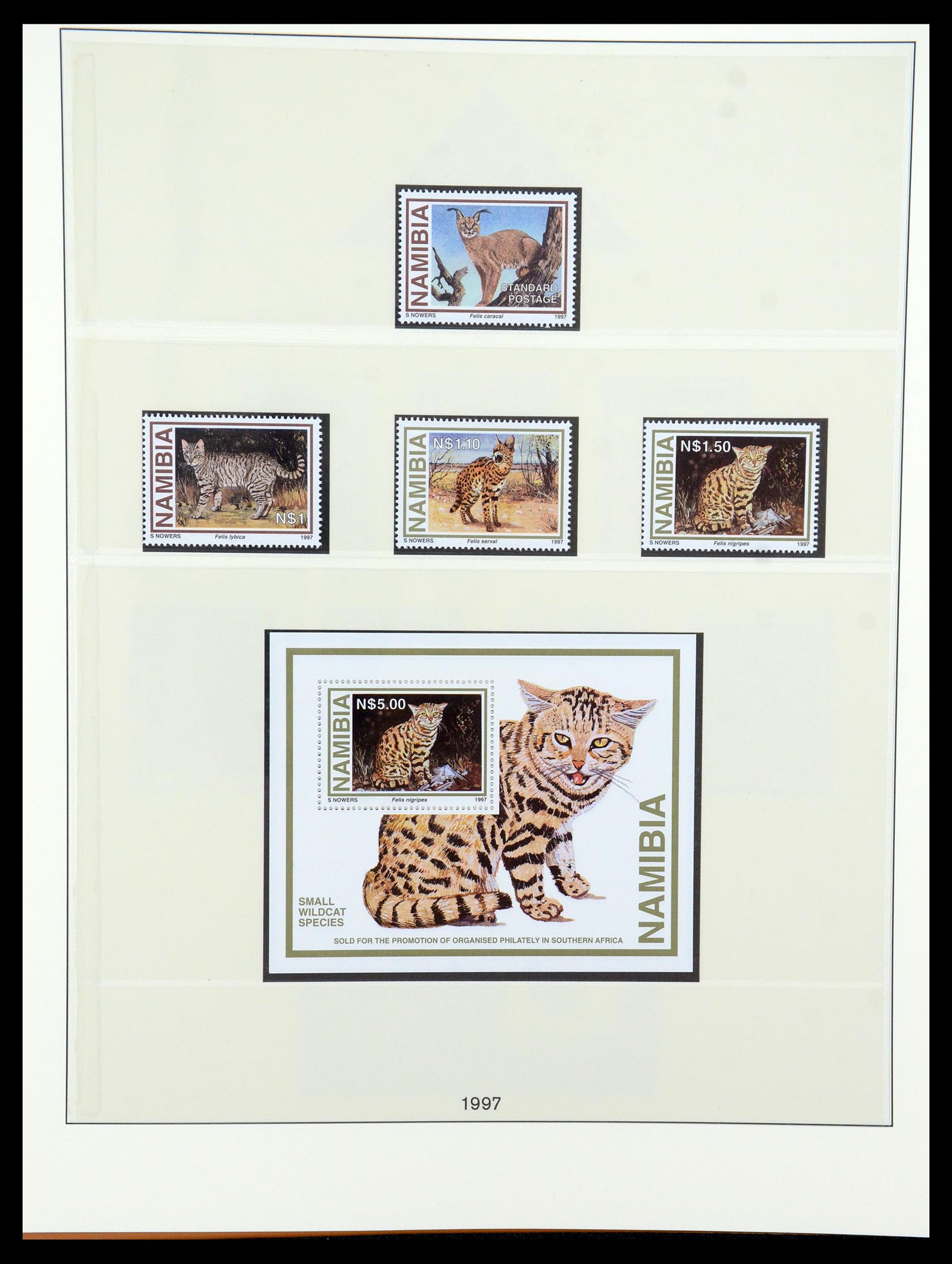 35791 067 - Postzegelverzameling 35791 SWA/Namibië 1961-2003.