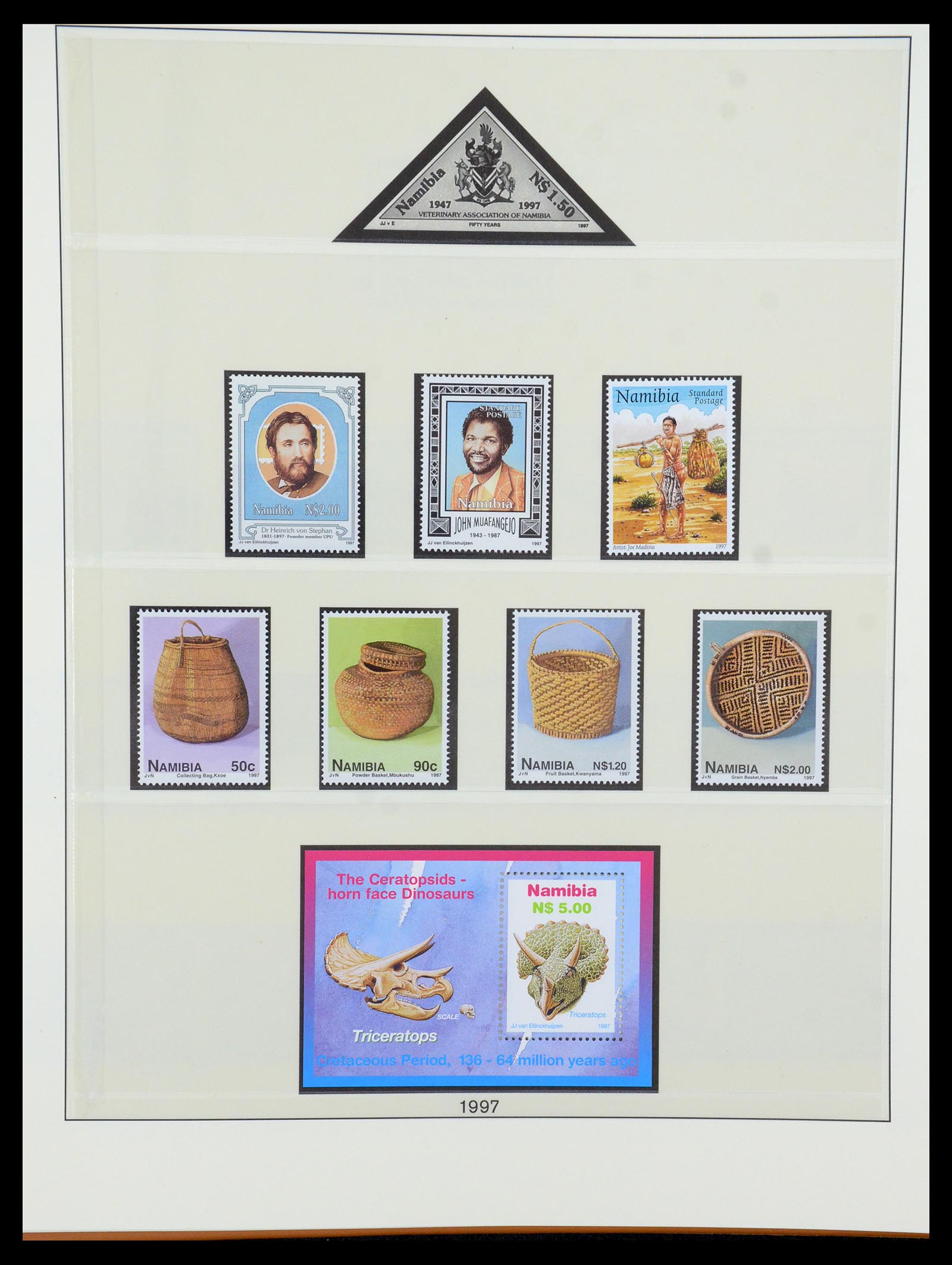 35791 068 - Postzegelverzameling 35791 SWA/Namibië 1961-2003.