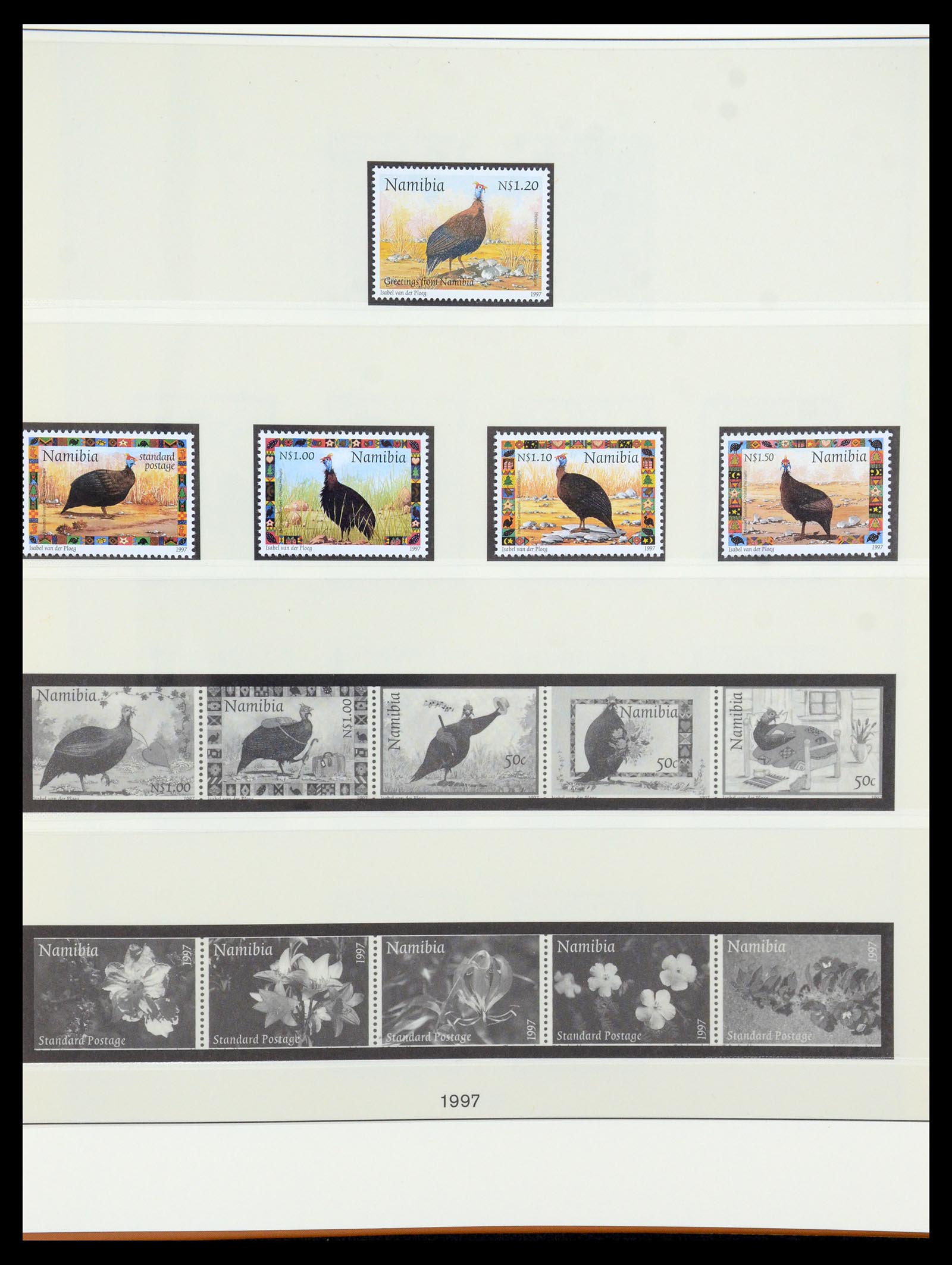 35791 069 - Postzegelverzameling 35791 SWA/Namibië 1961-2003.