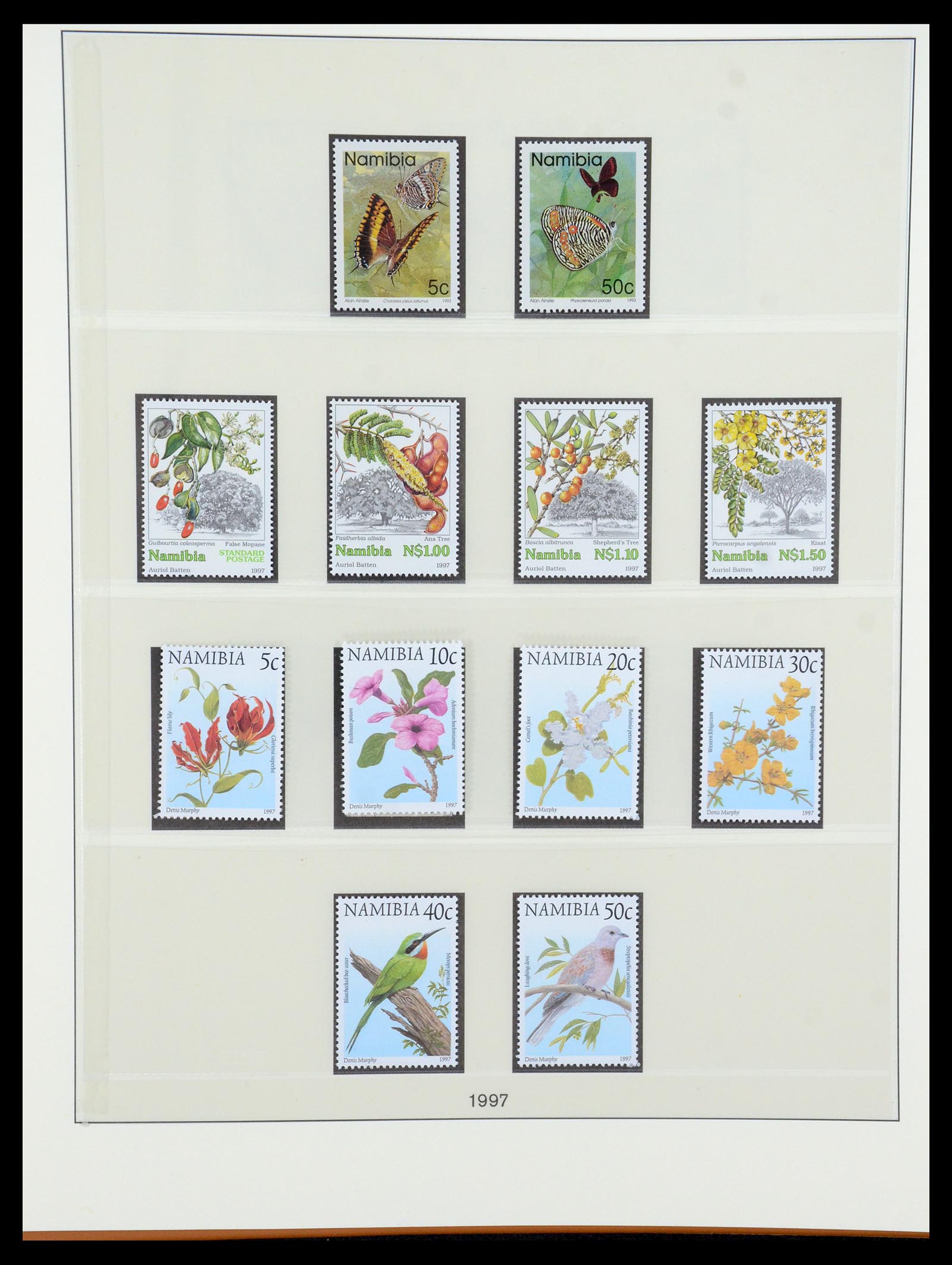 35791 070 - Postzegelverzameling 35791 SWA/Namibië 1961-2003.