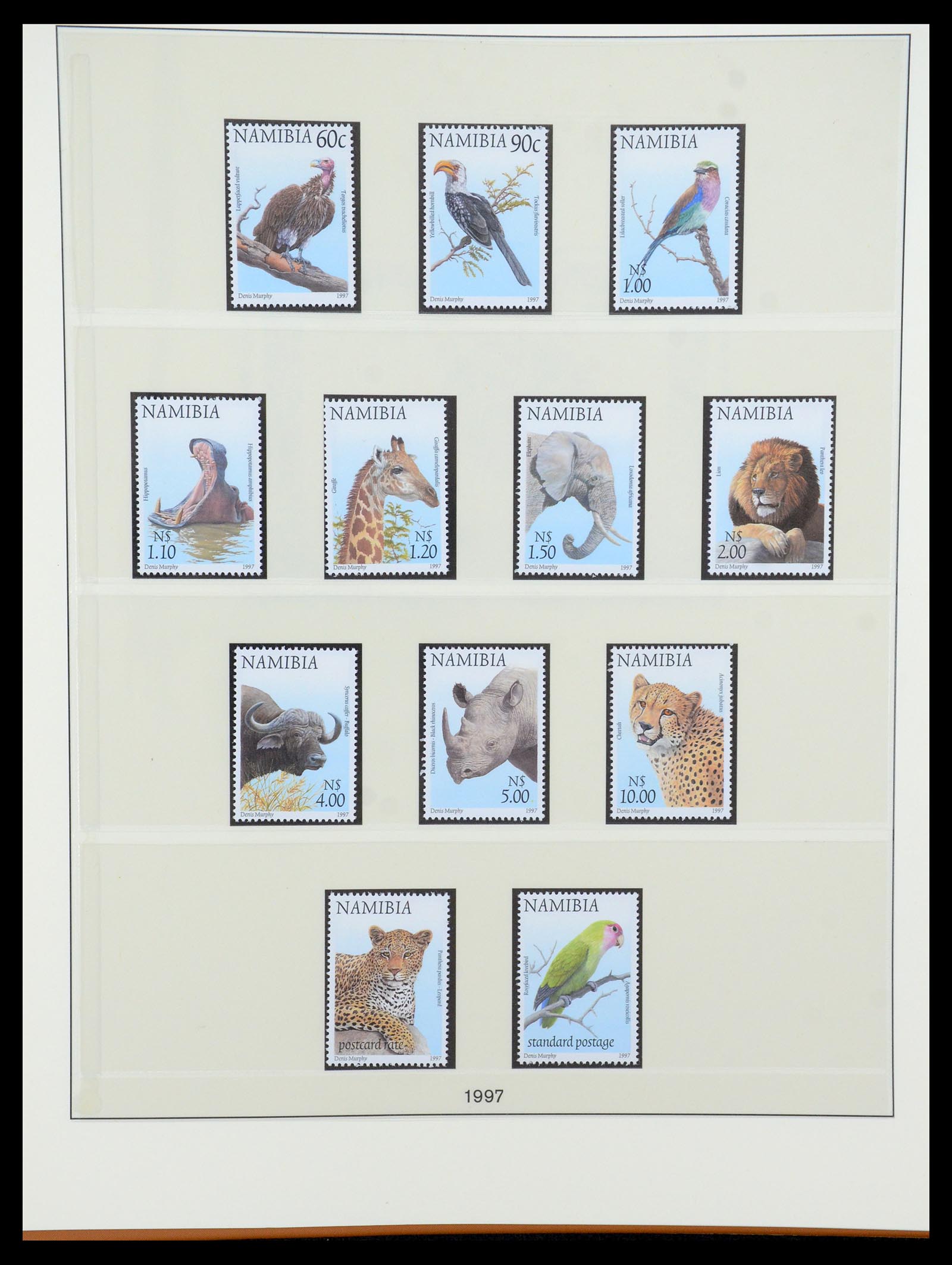 35791 071 - Postzegelverzameling 35791 SWA/Namibië 1961-2003.