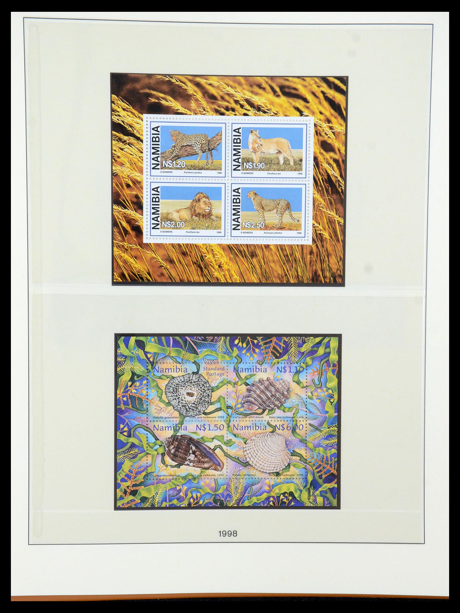 35791 074 - Postzegelverzameling 35791 SWA/Namibië 1961-2003.