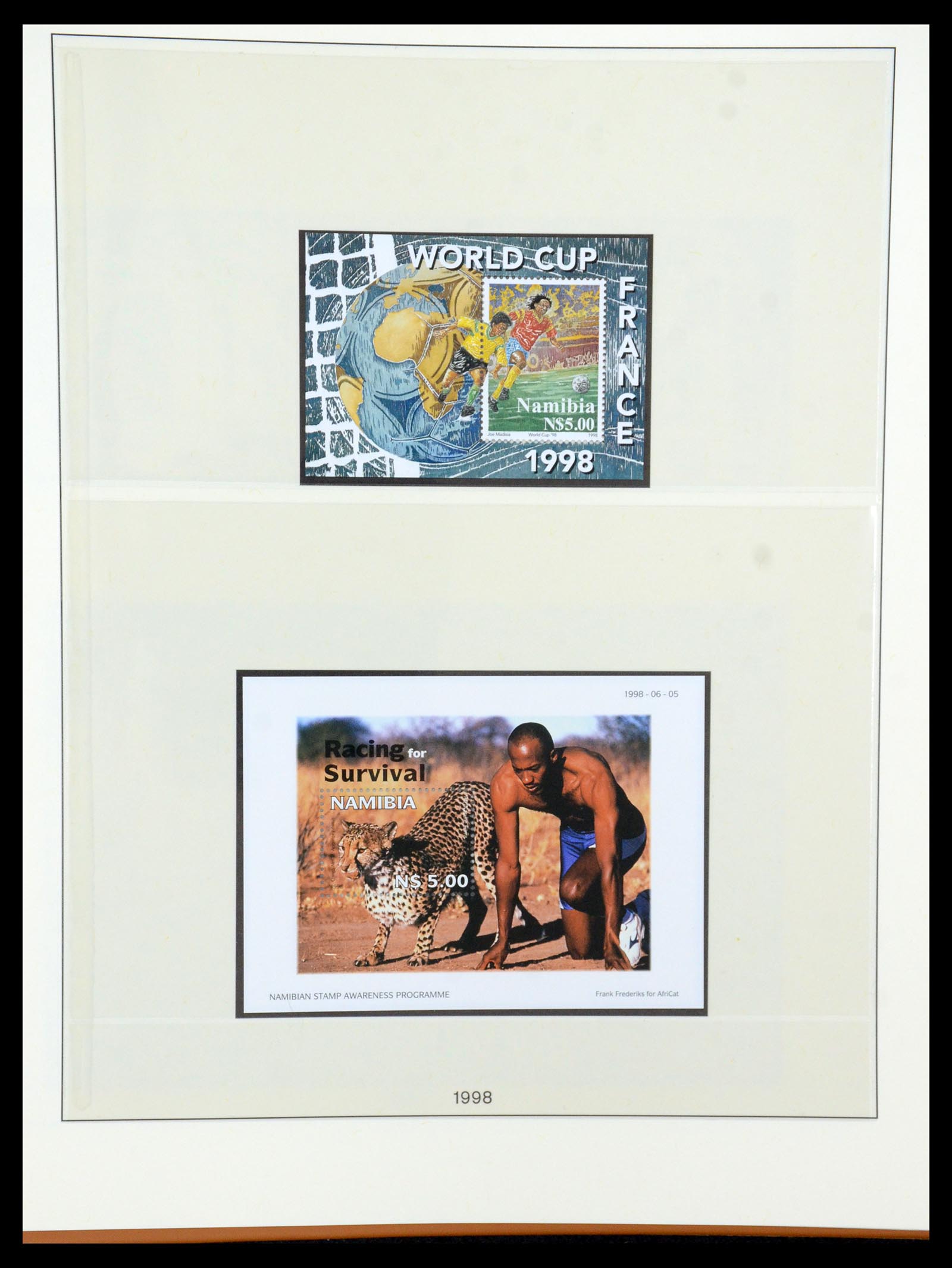 35791 077 - Postzegelverzameling 35791 SWA/Namibië 1961-2003.