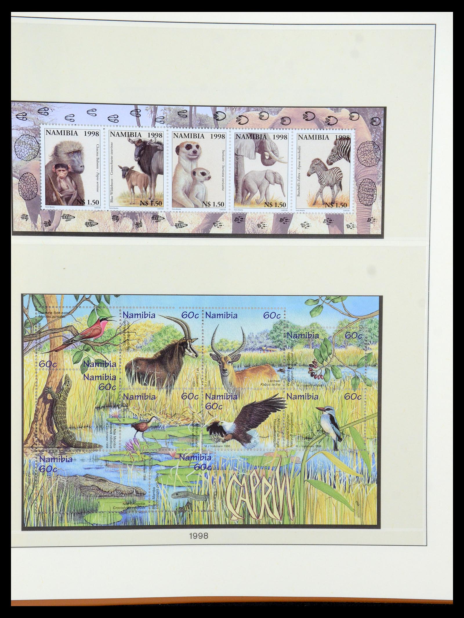 35791 078 - Postzegelverzameling 35791 SWA/Namibië 1961-2003.