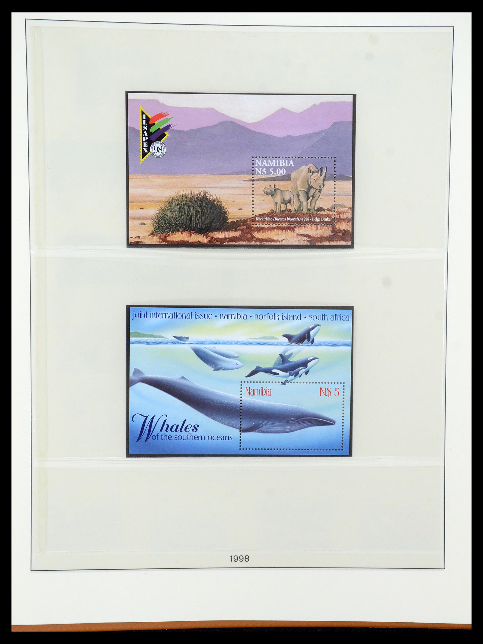 35791 079 - Postzegelverzameling 35791 SWA/Namibië 1961-2003.