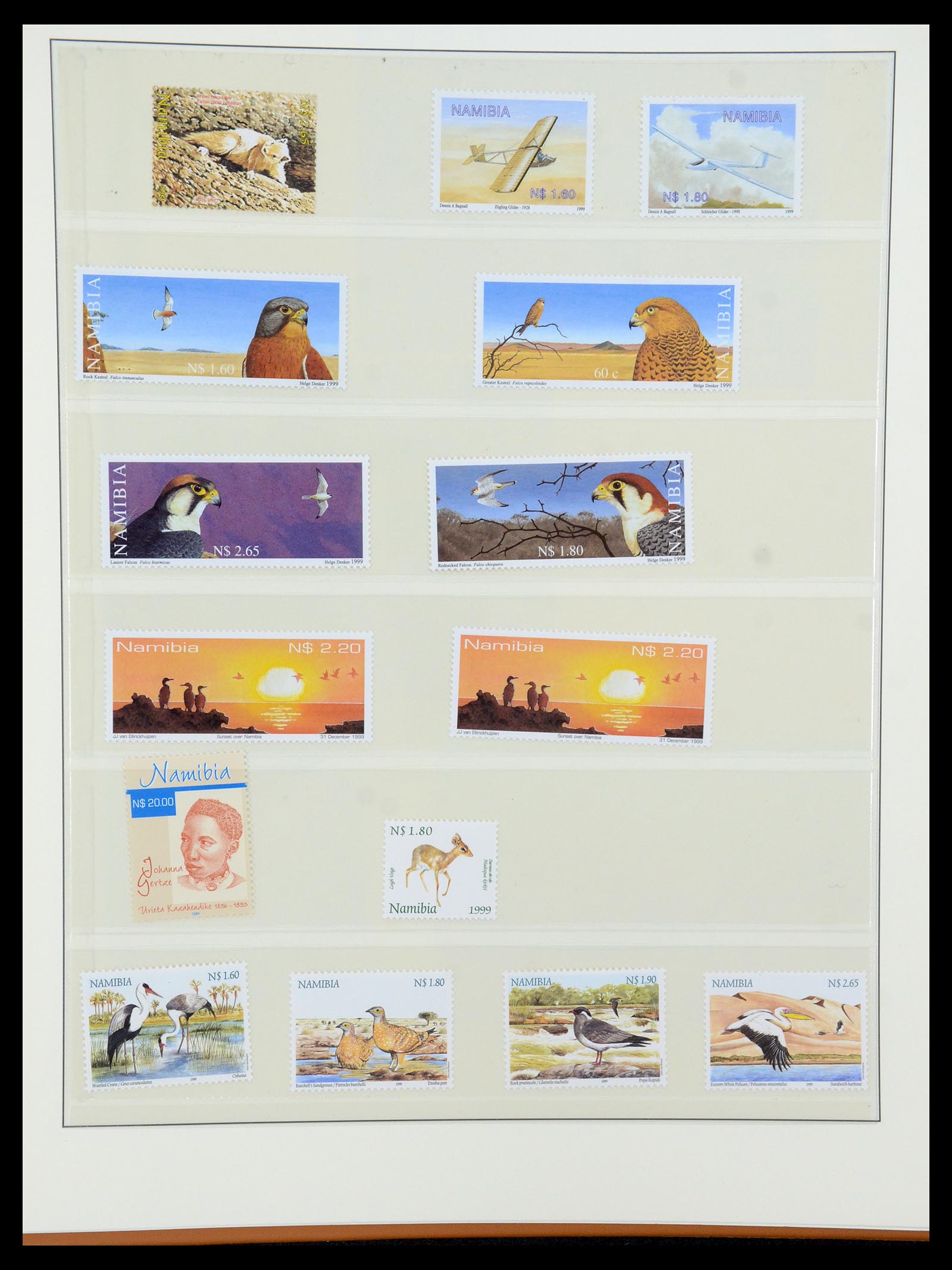 35791 080 - Postzegelverzameling 35791 SWA/Namibië 1961-2003.