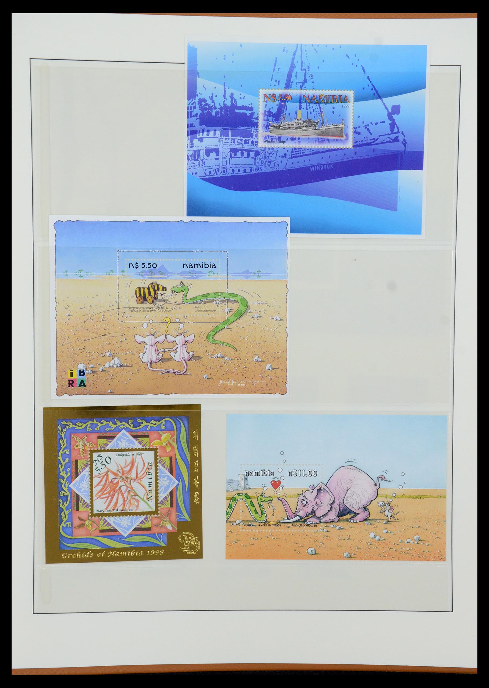 35791 081 - Postzegelverzameling 35791 SWA/Namibië 1961-2003.