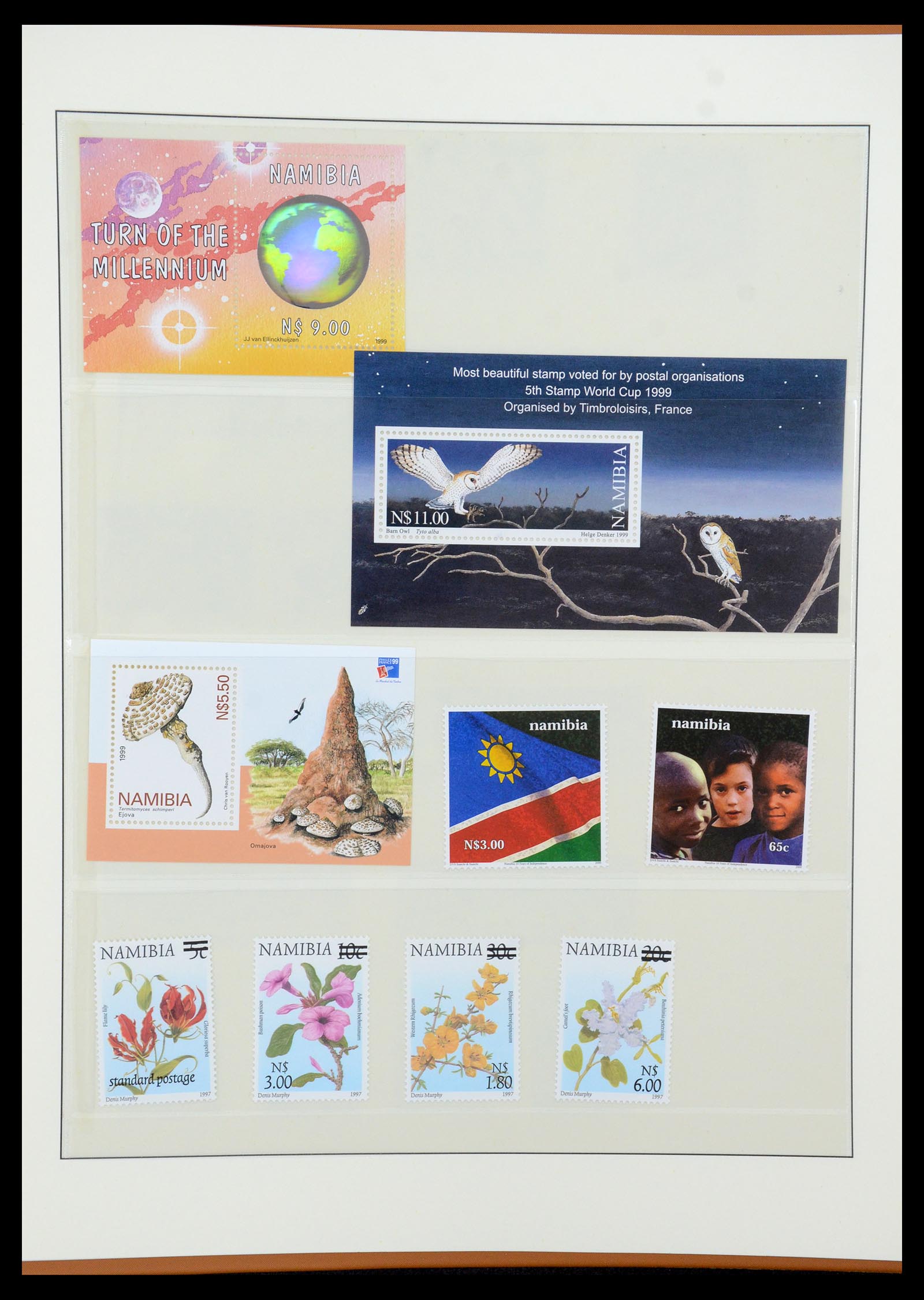 35791 082 - Postzegelverzameling 35791 SWA/Namibië 1961-2003.