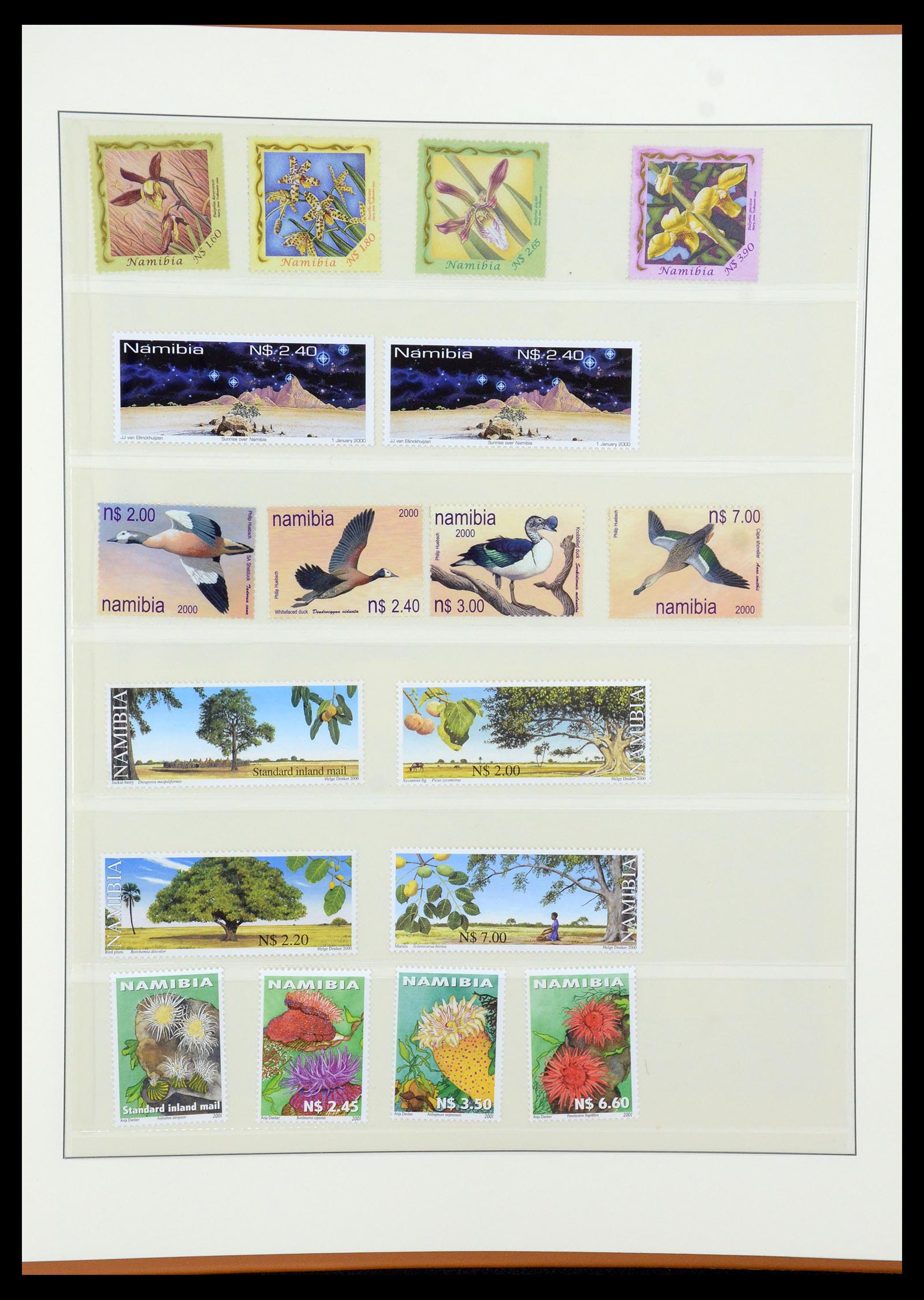 35791 083 - Postzegelverzameling 35791 SWA/Namibië 1961-2003.