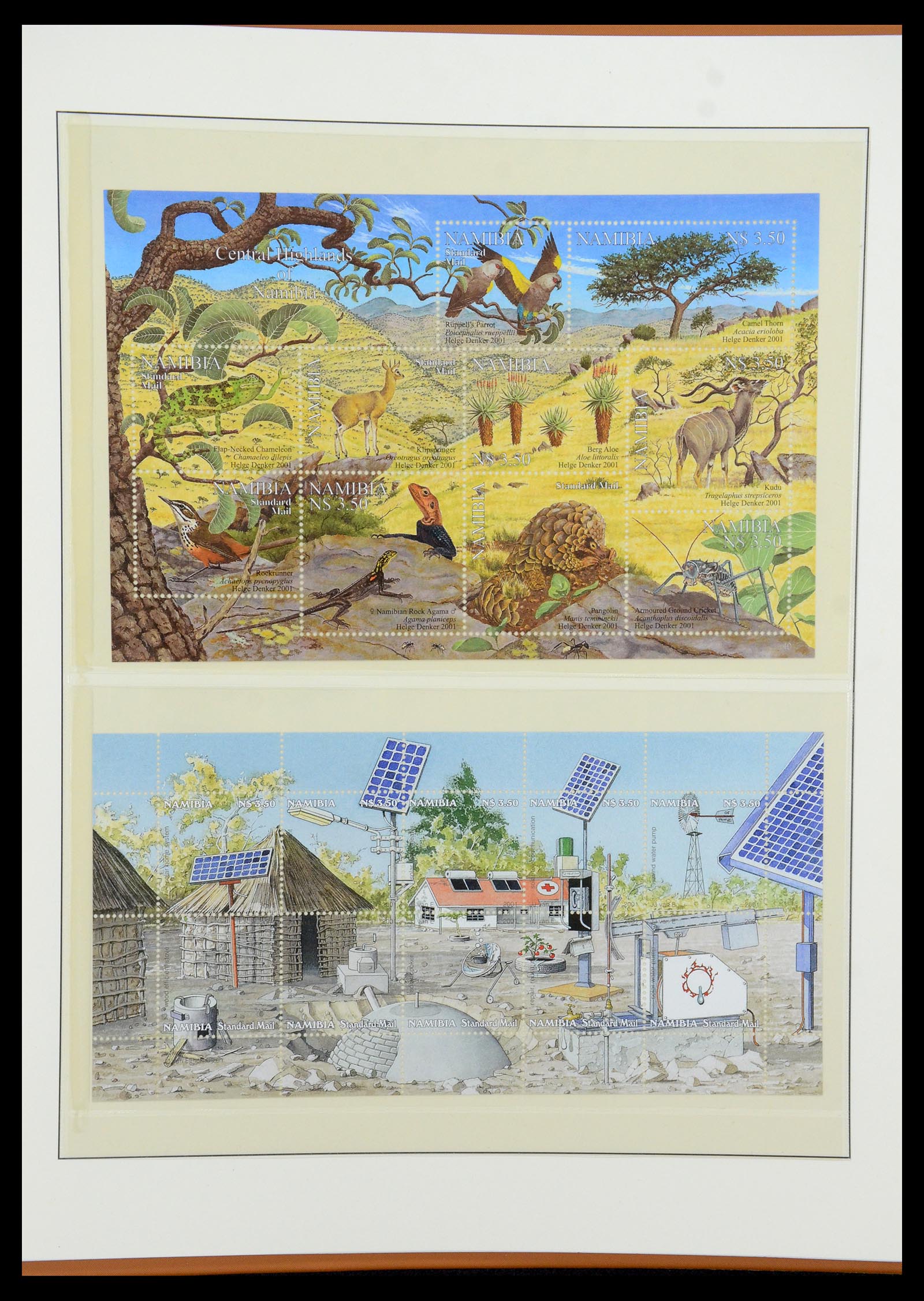35791 084 - Postzegelverzameling 35791 SWA/Namibië 1961-2003.