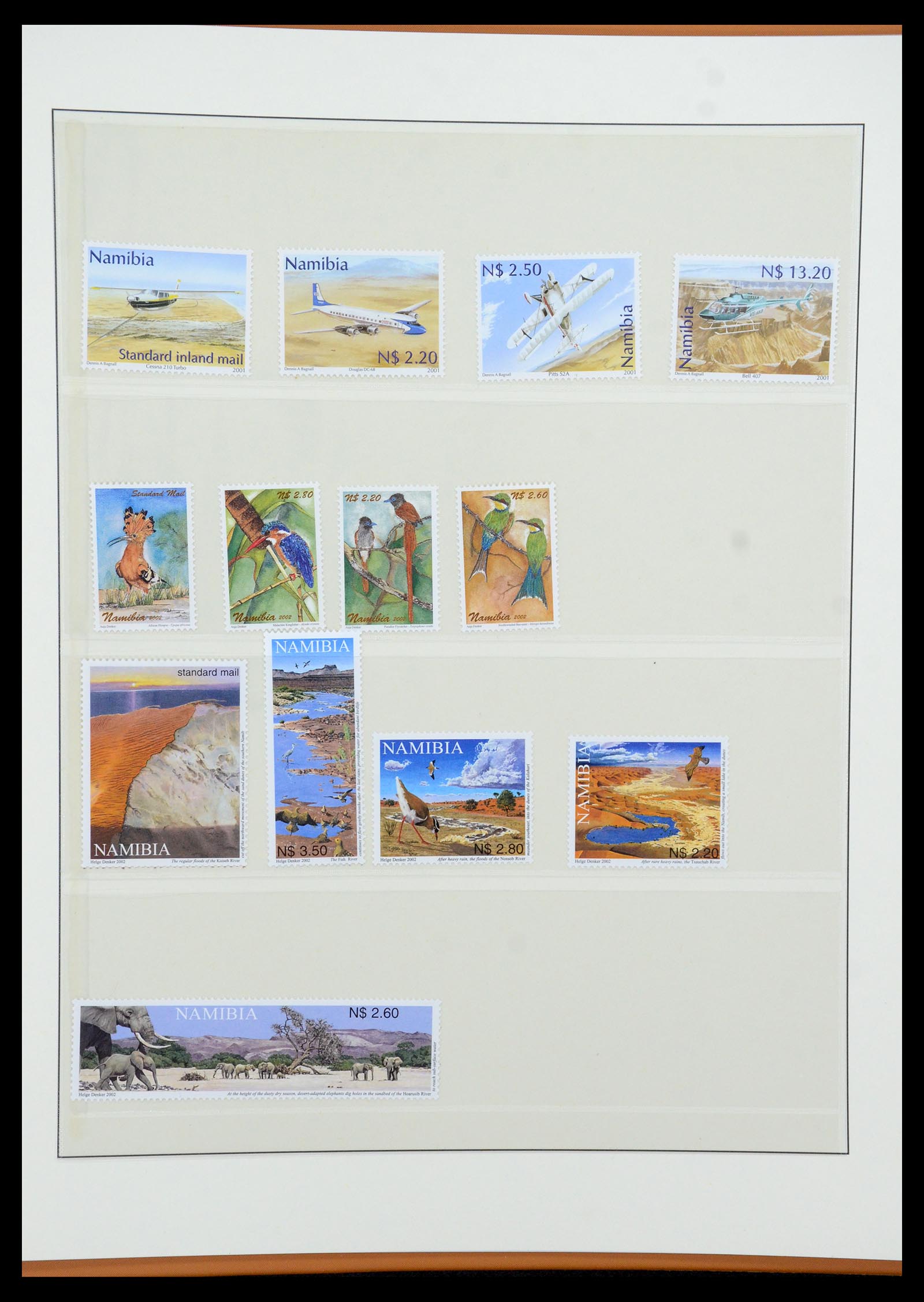 35791 086 - Postzegelverzameling 35791 SWA/Namibië 1961-2003.