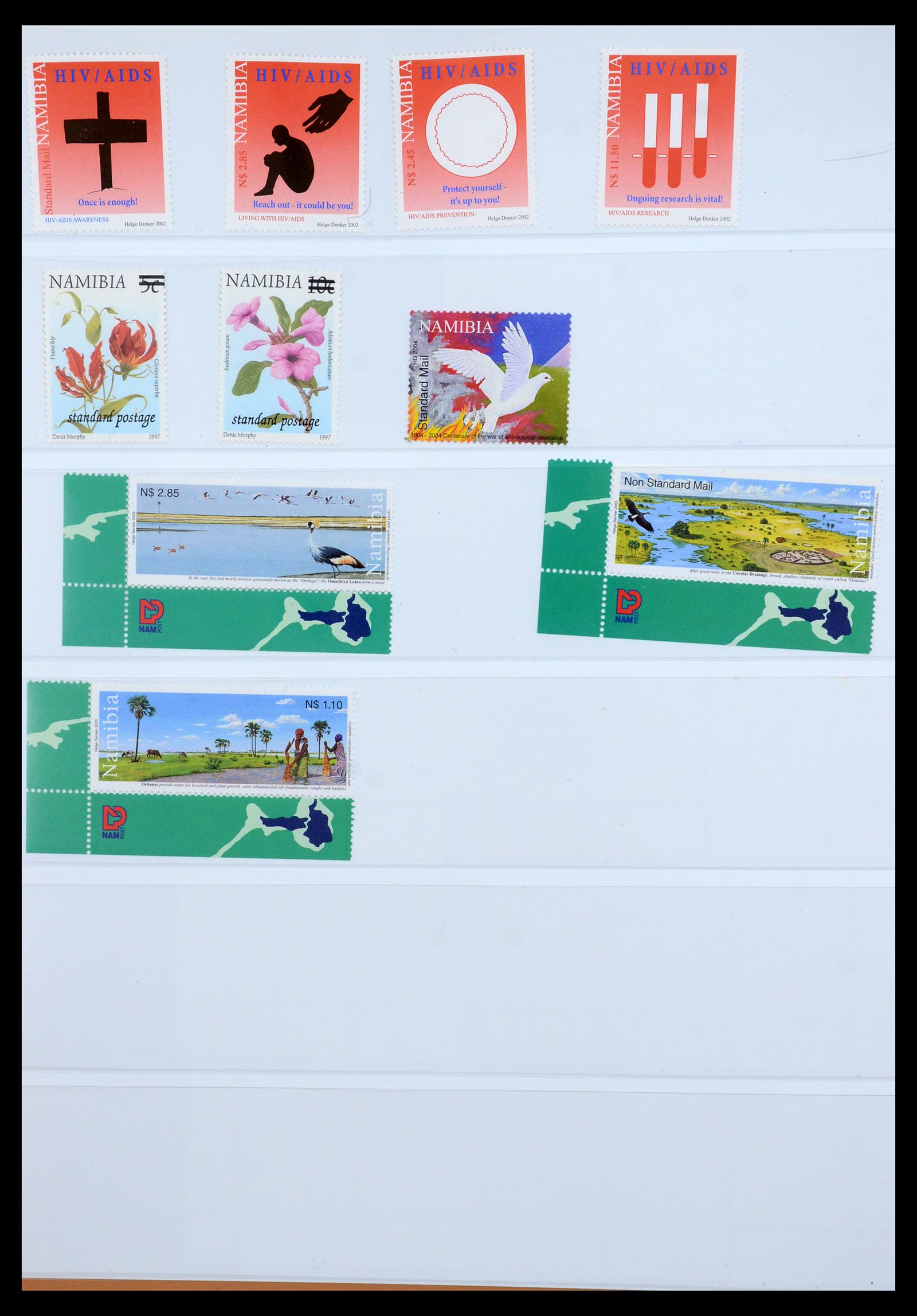 35791 088 - Postzegelverzameling 35791 SWA/Namibië 1961-2003.