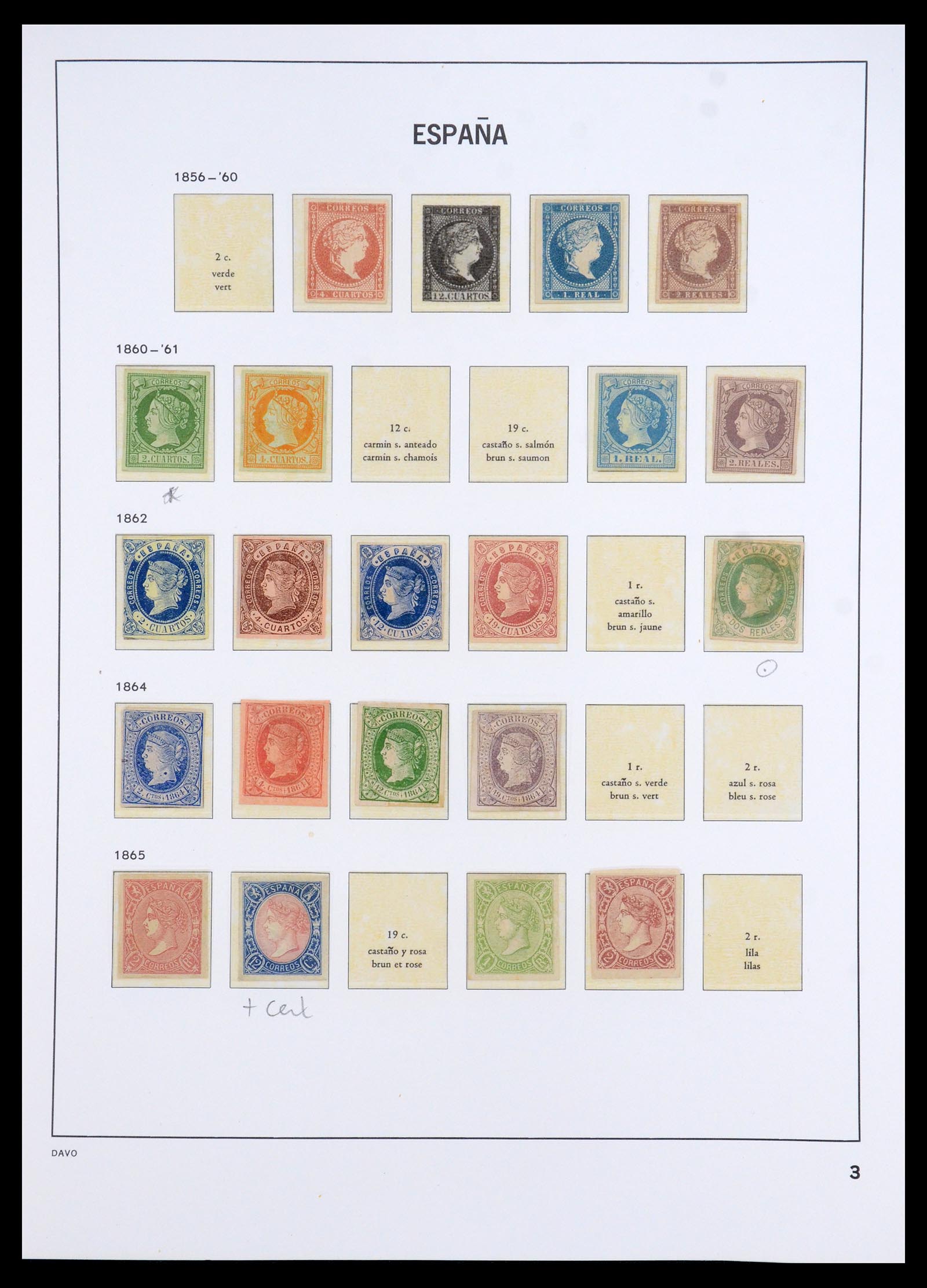 35800 006 - Stamp Collection 35800 Spain topcollection 1850-1992.