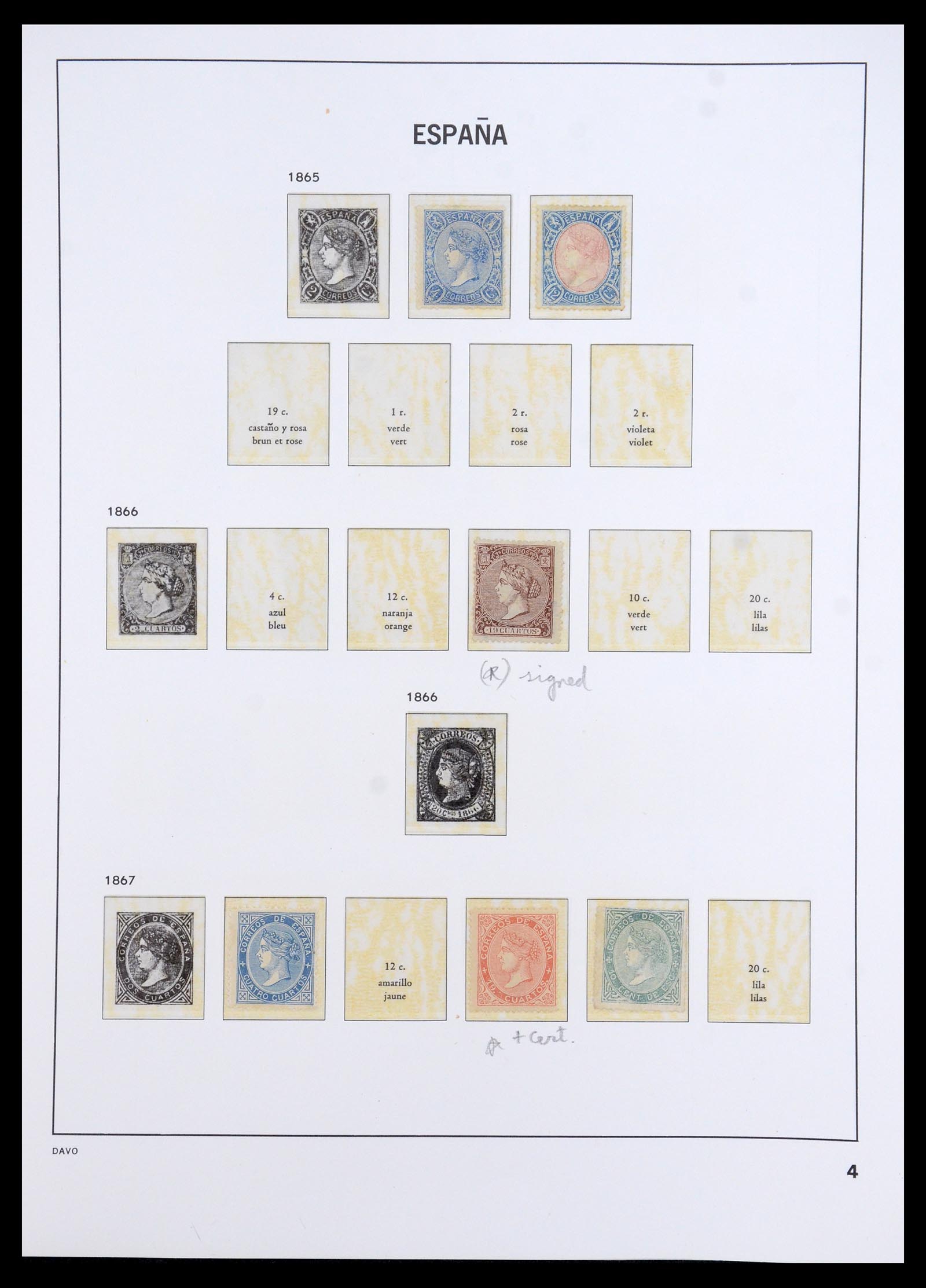 35800 007 - Postzegelverzameling 35800 Spanje topverzameling 1850-1992.