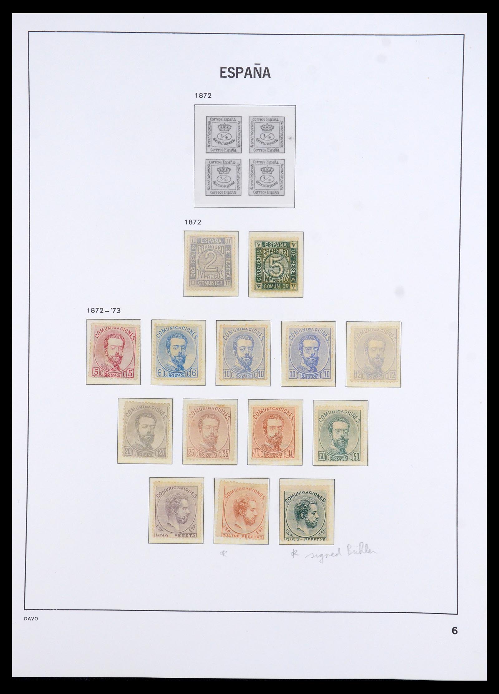 35800 009 - Postzegelverzameling 35800 Spanje topverzameling 1850-1992.