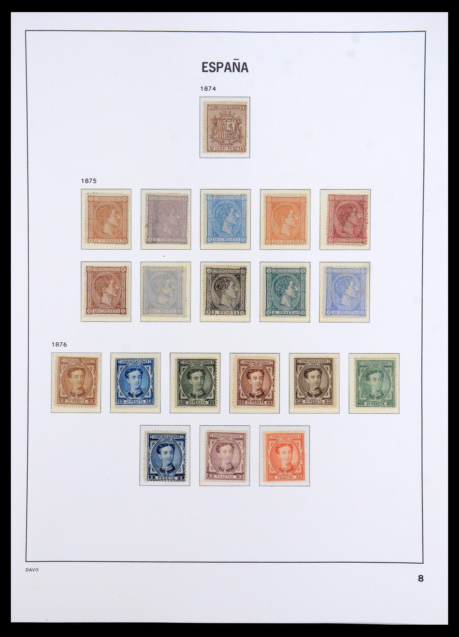 35800 011 - Postzegelverzameling 35800 Spanje topverzameling 1850-1992.