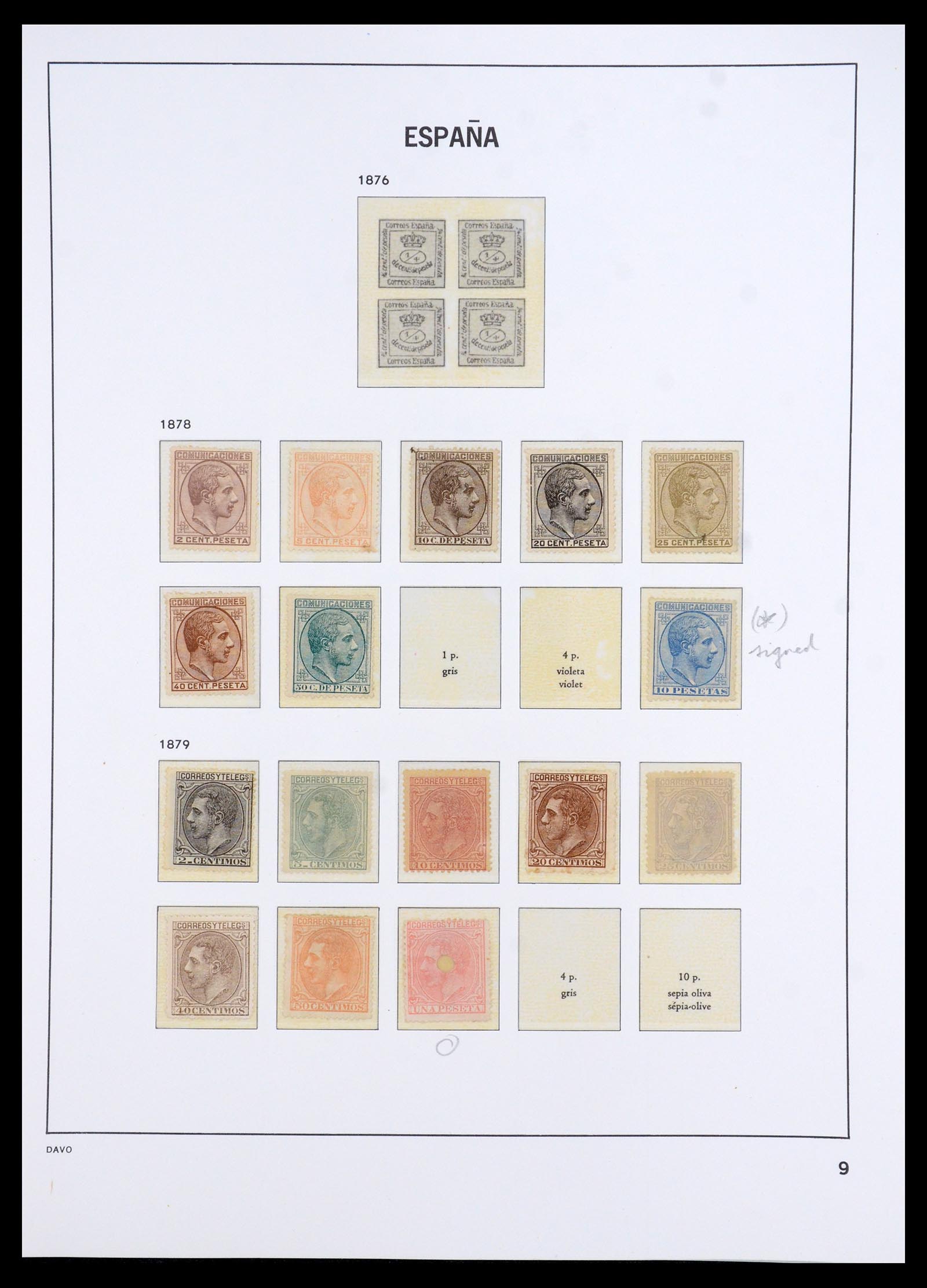 35800 012 - Postzegelverzameling 35800 Spanje topverzameling 1850-1992.