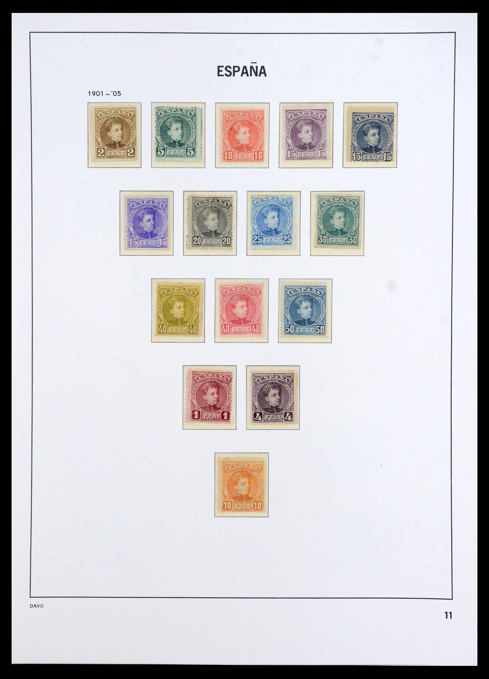 35800 014 - Postzegelverzameling 35800 Spanje topverzameling 1850-1992.