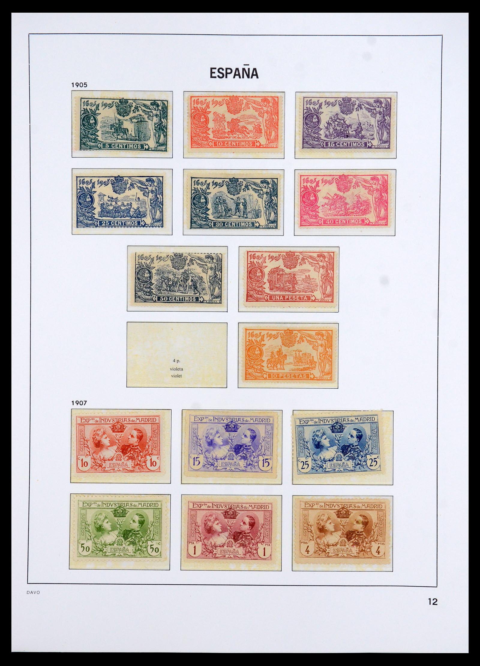 35800 015 - Stamp Collection 35800 Spain topcollection 1850-1992.