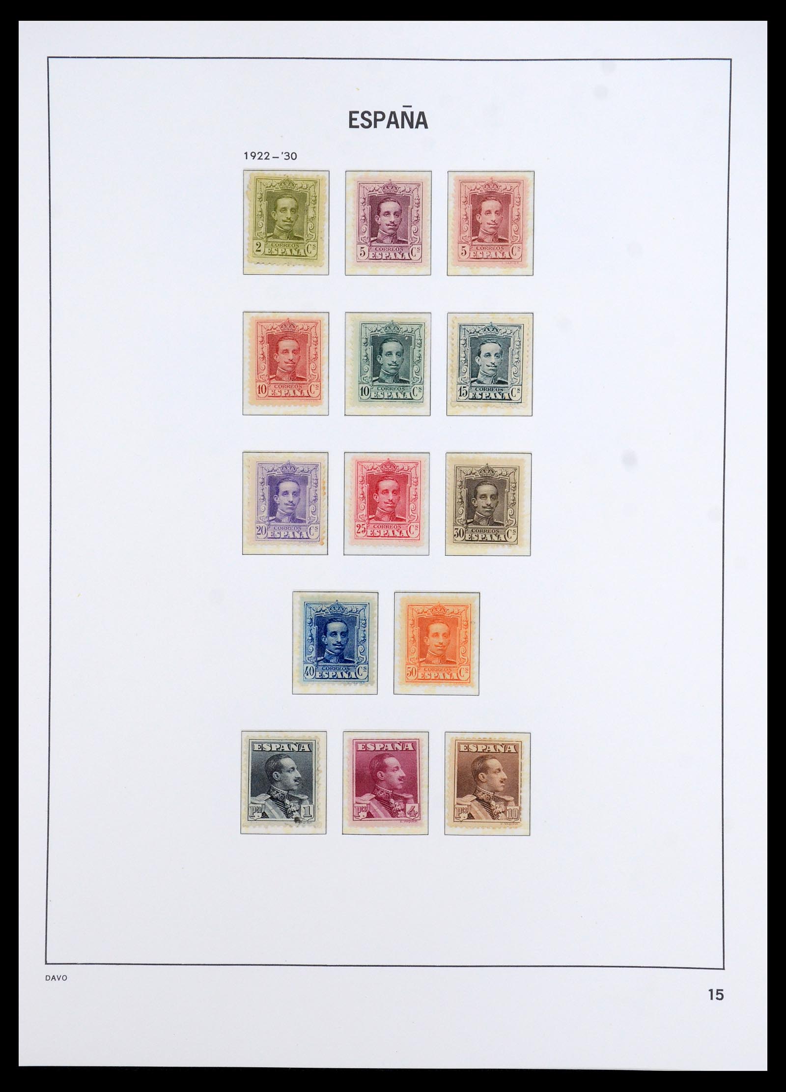 35800 018 - Stamp Collection 35800 Spain topcollection 1850-1992.