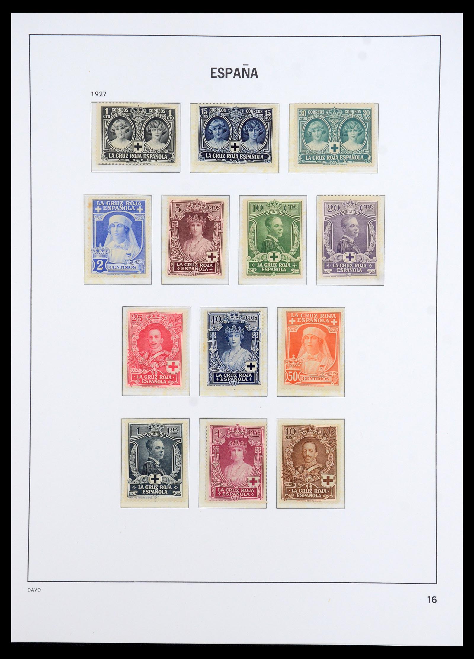 35800 019 - Stamp Collection 35800 Spain topcollection 1850-1992.