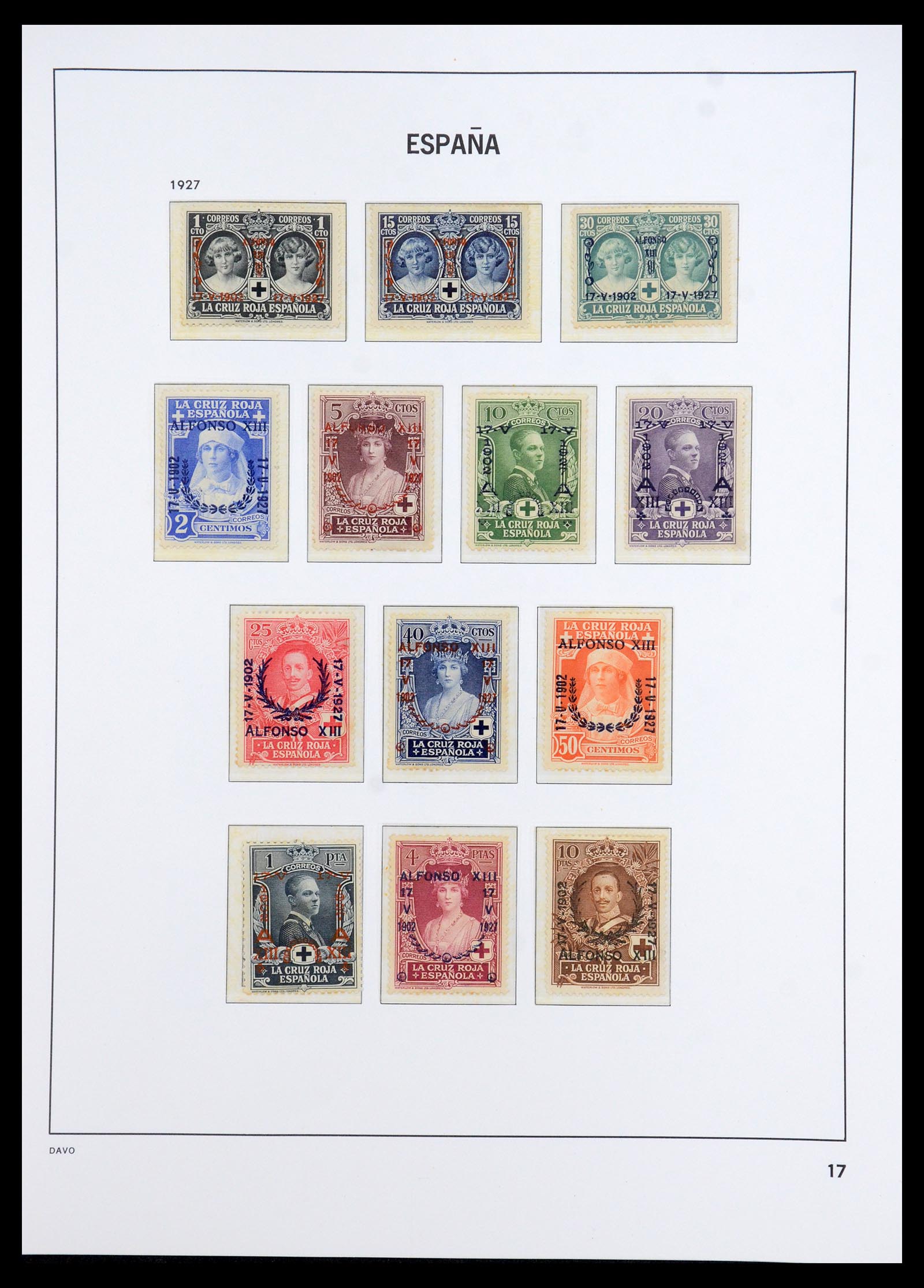 35800 020 - Stamp Collection 35800 Spain topcollection 1850-1992.