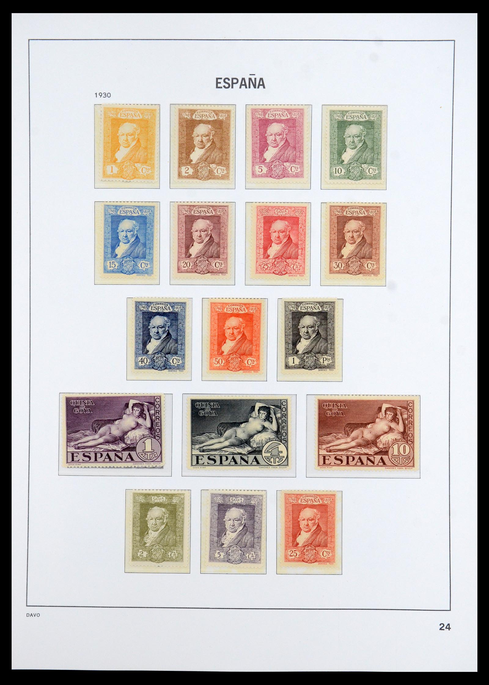 35800 026 - Stamp Collection 35800 Spain topcollection 1850-1992.