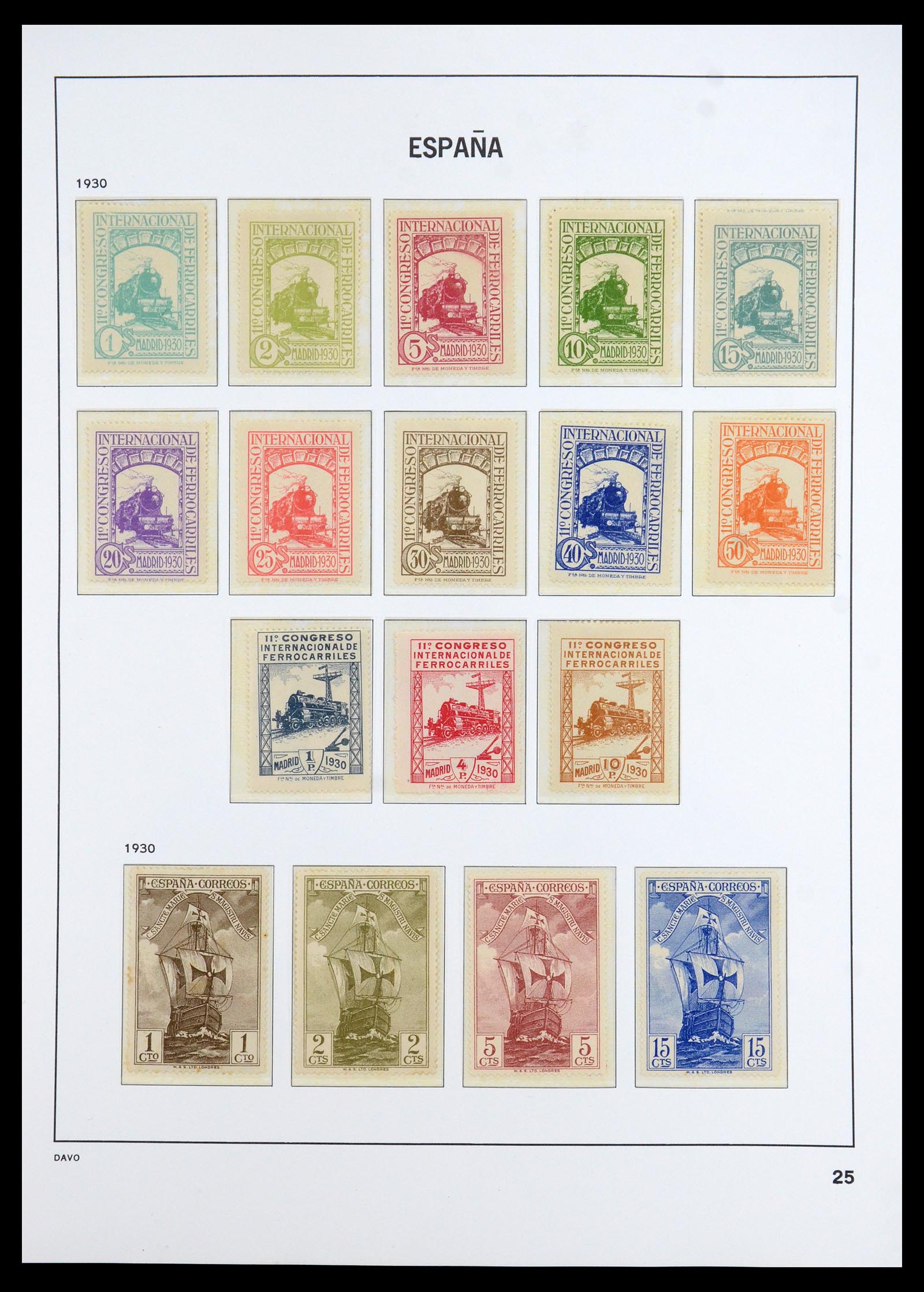 35800 027 - Stamp Collection 35800 Spain topcollection 1850-1992.