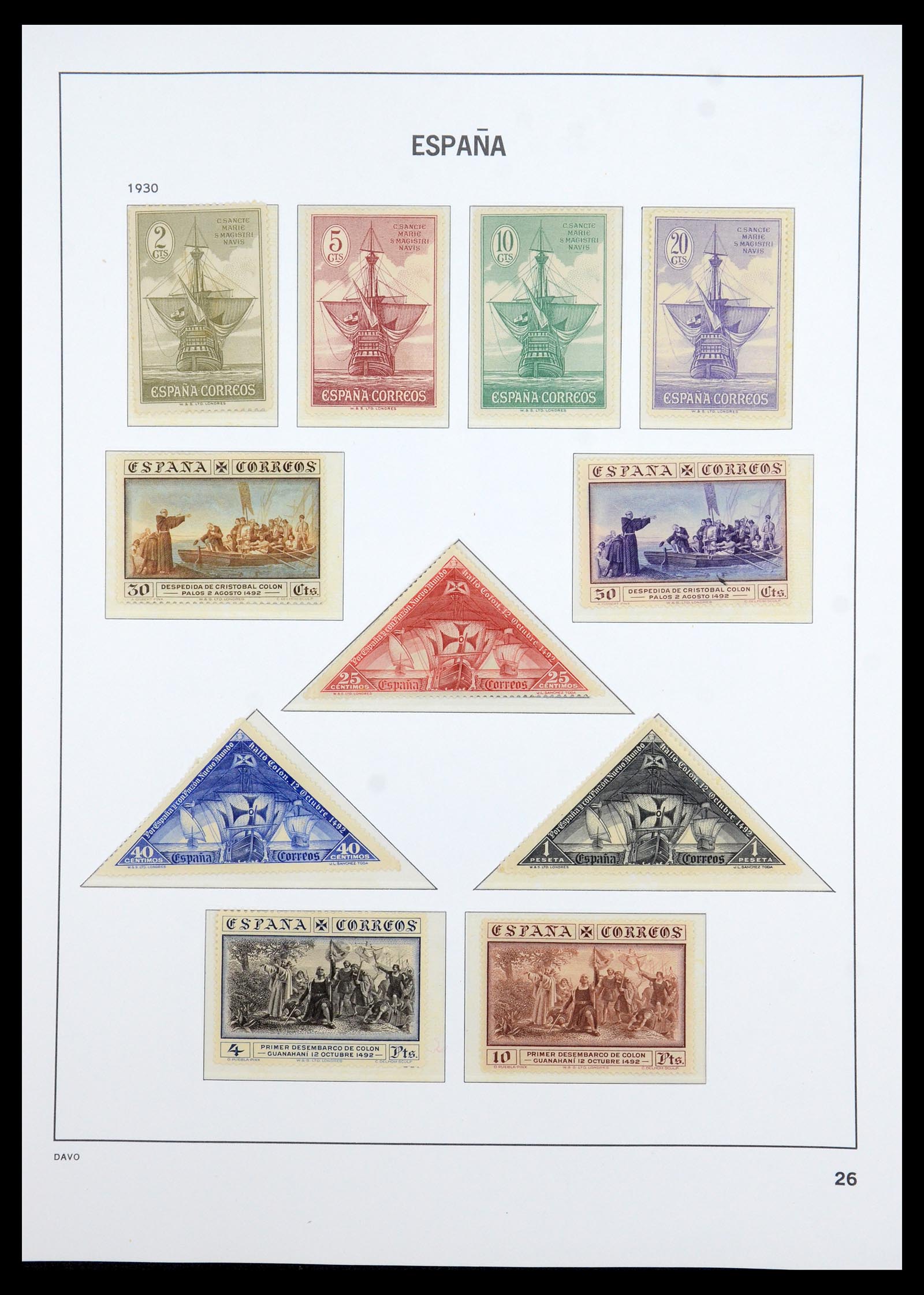 35800 028 - Stamp Collection 35800 Spain topcollection 1850-1992.
