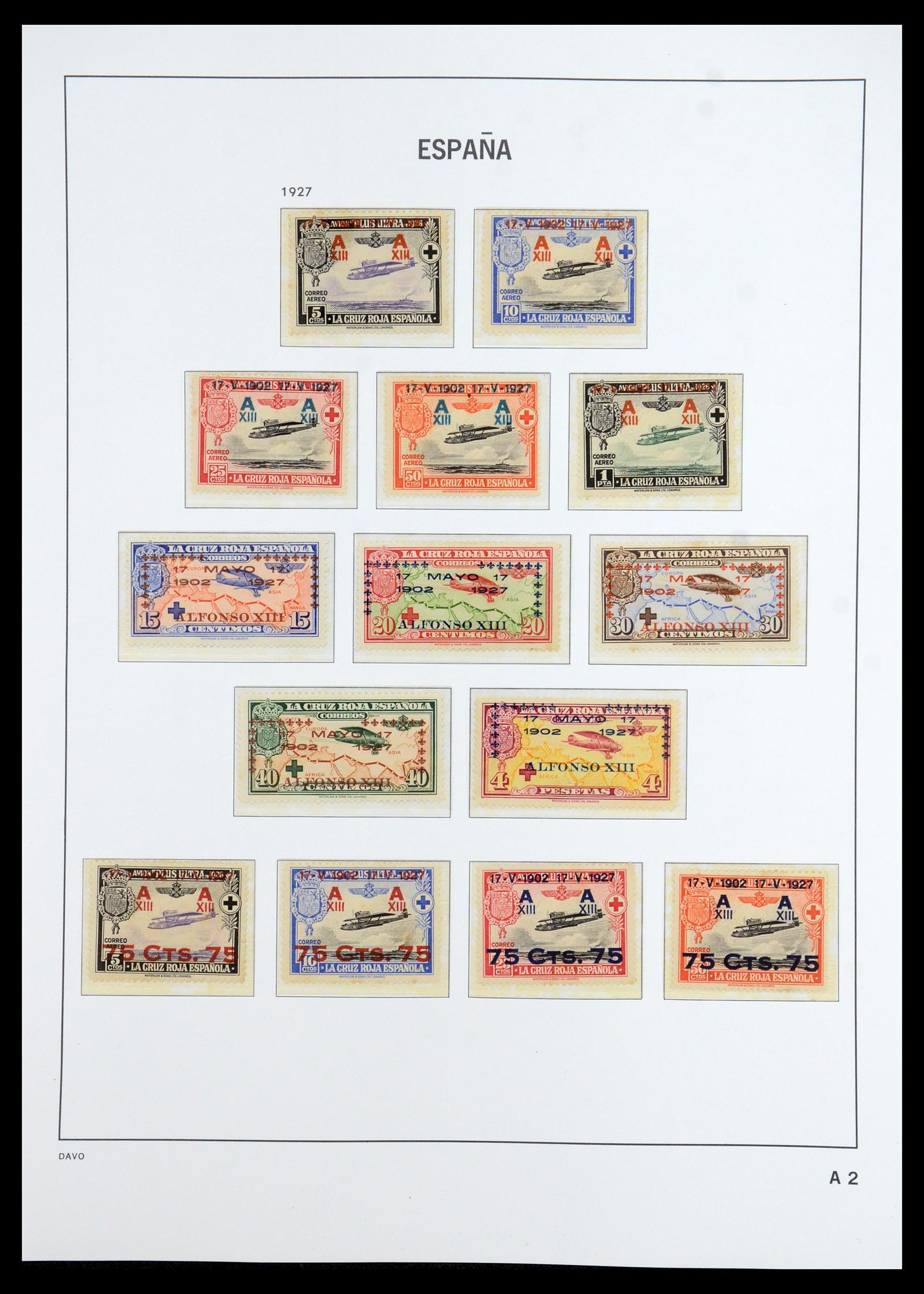 35800 049 - Stamp Collection 35800 Spain topcollection 1850-1992.