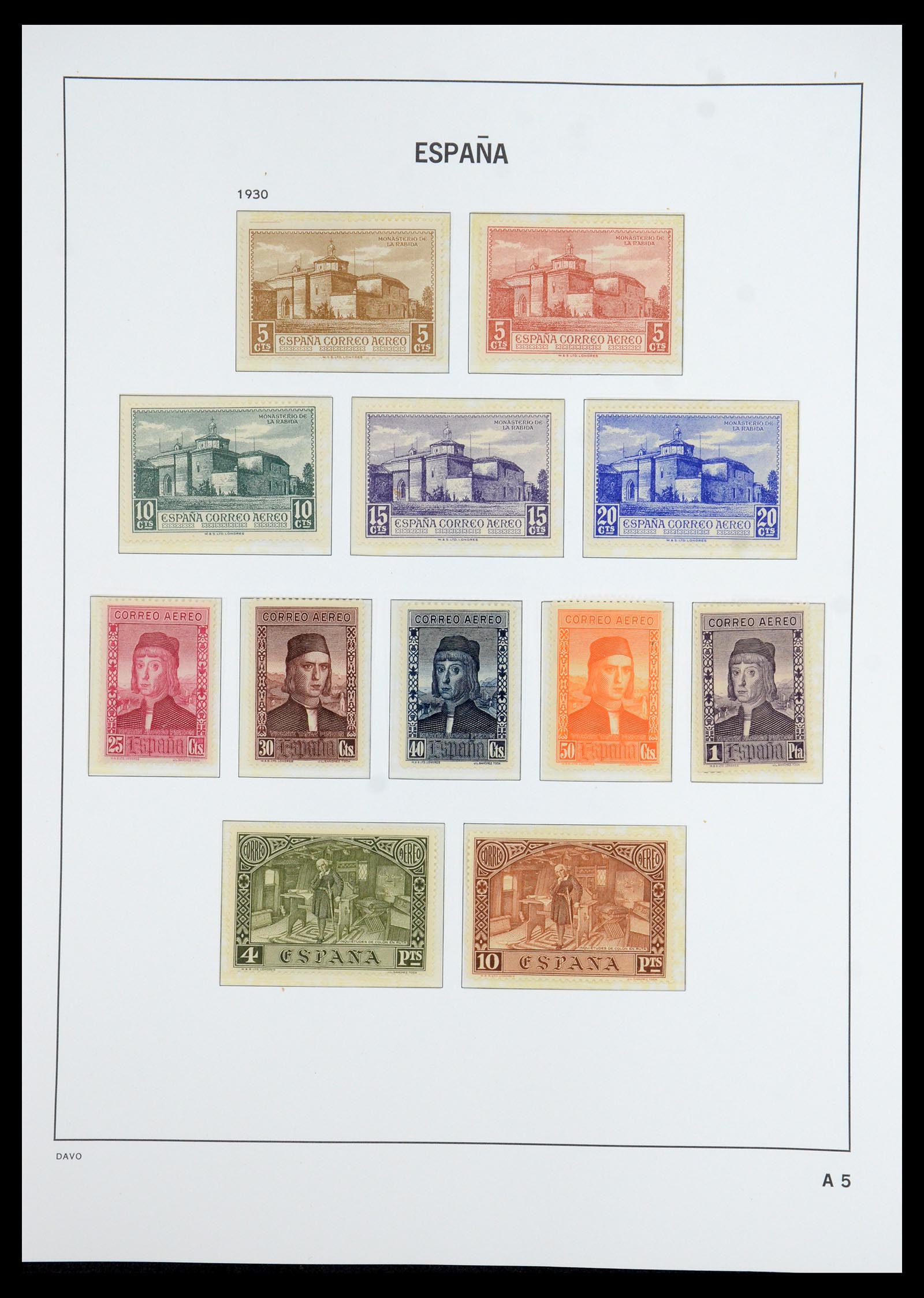 35800 052 - Stamp Collection 35800 Spain topcollection 1850-1992.