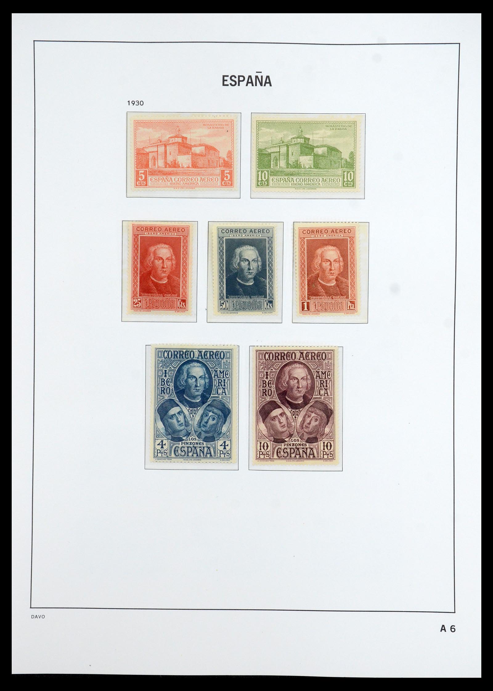 35800 053 - Stamp Collection 35800 Spain topcollection 1850-1992.