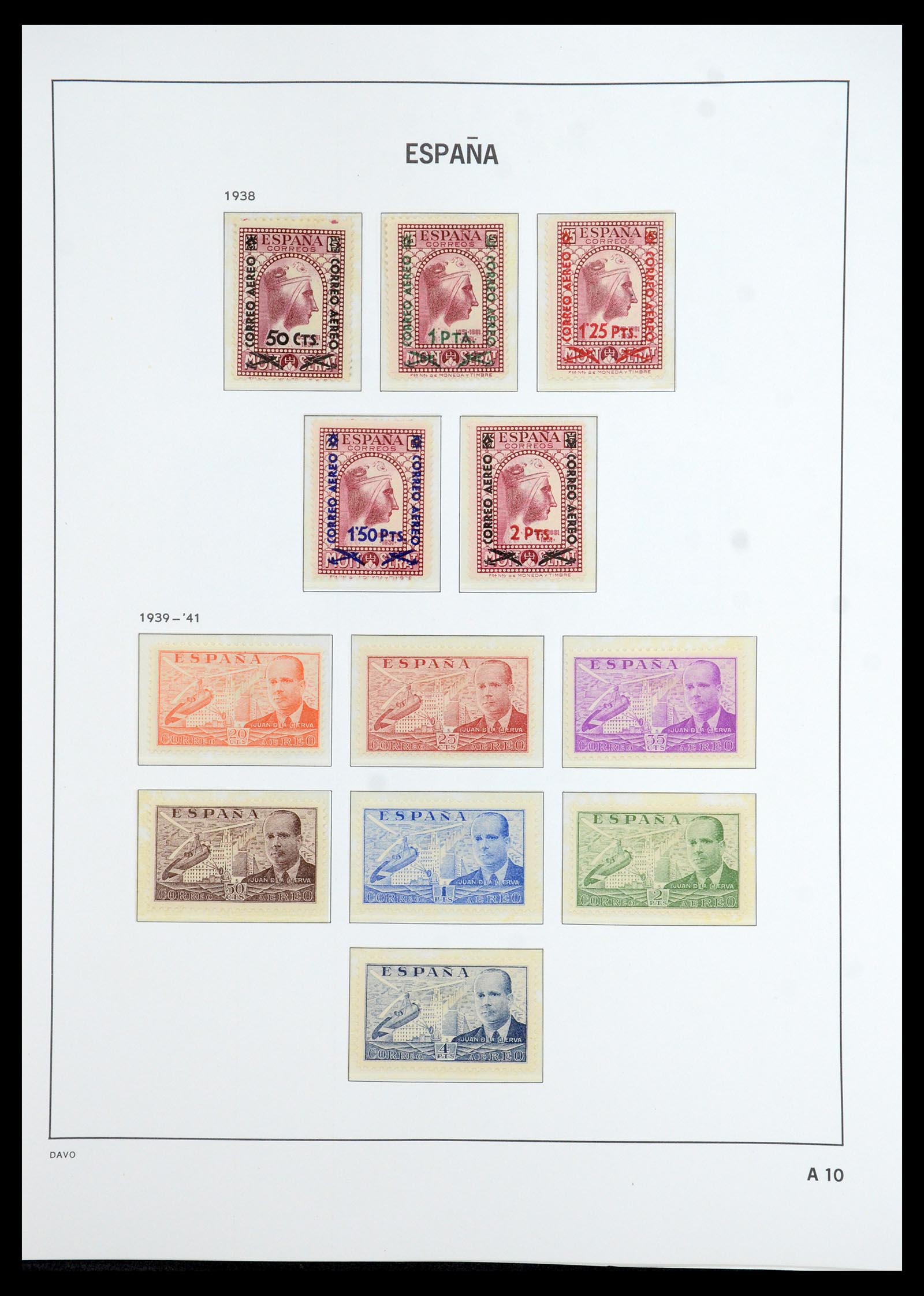 35800 057 - Stamp Collection 35800 Spain topcollection 1850-1992.