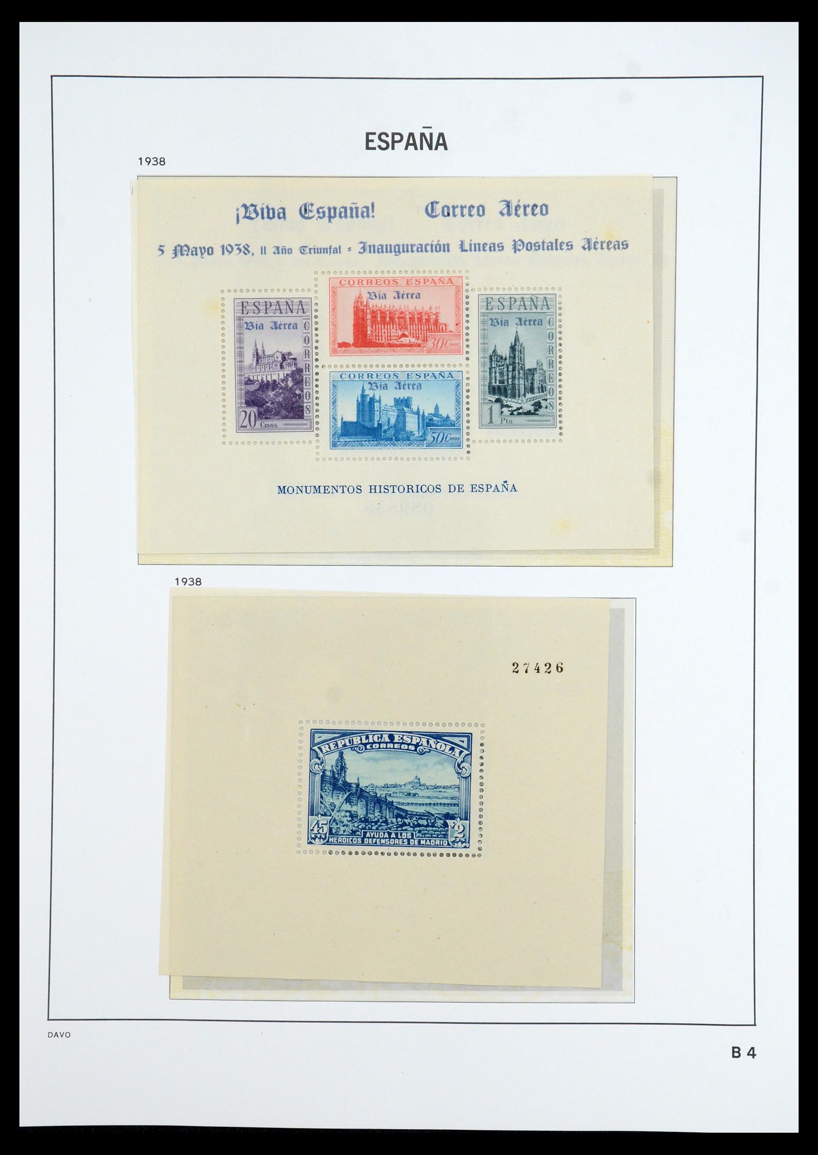 35800 063 - Stamp Collection 35800 Spain topcollection 1850-1992.