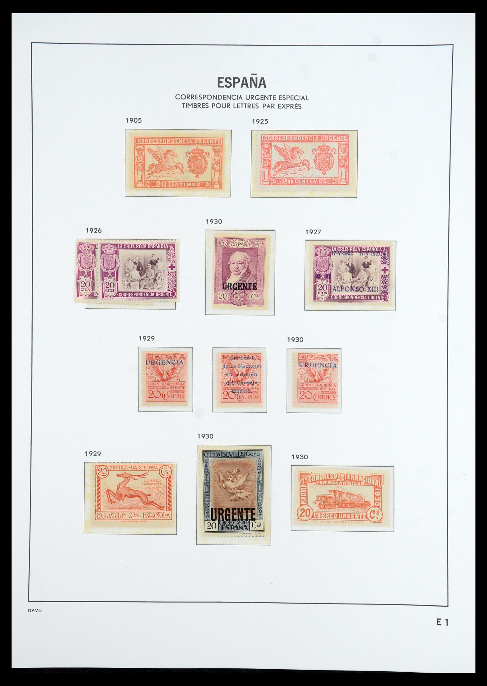 35800 070 - Stamp Collection 35800 Spain topcollection 1850-1992.