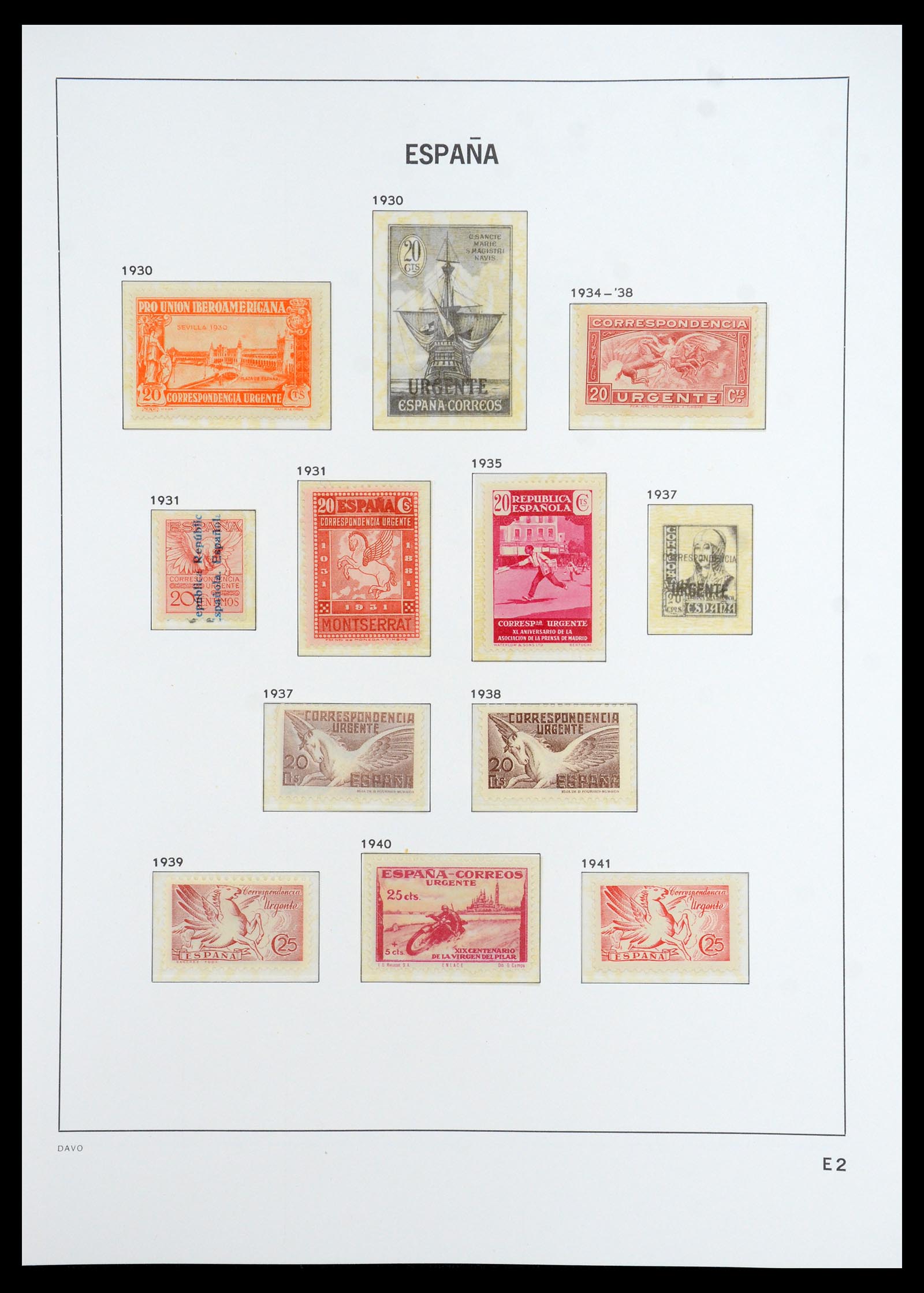 35800 071 - Stamp Collection 35800 Spain topcollection 1850-1992.