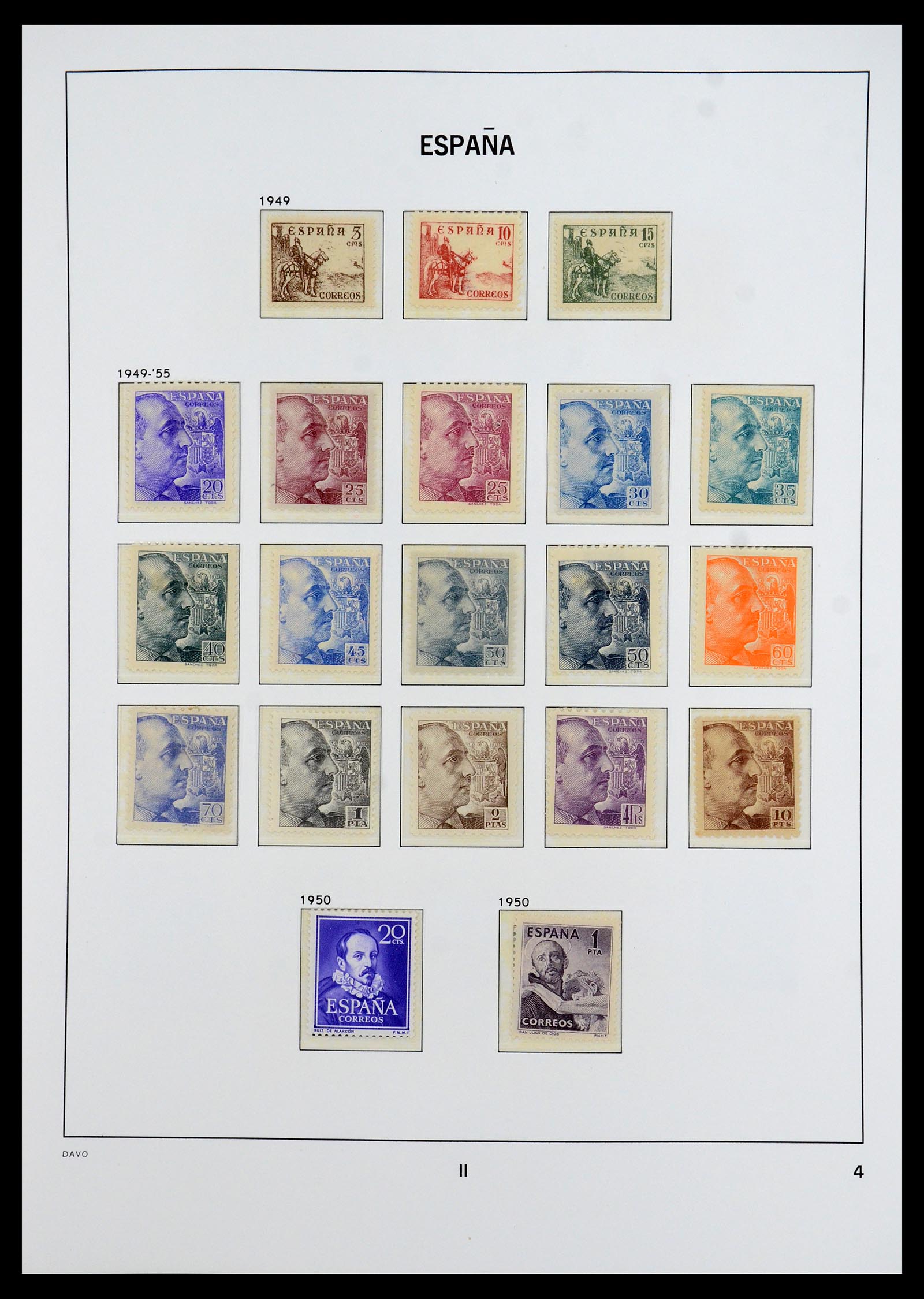 35800 079 - Stamp Collection 35800 Spain topcollection 1850-1992.