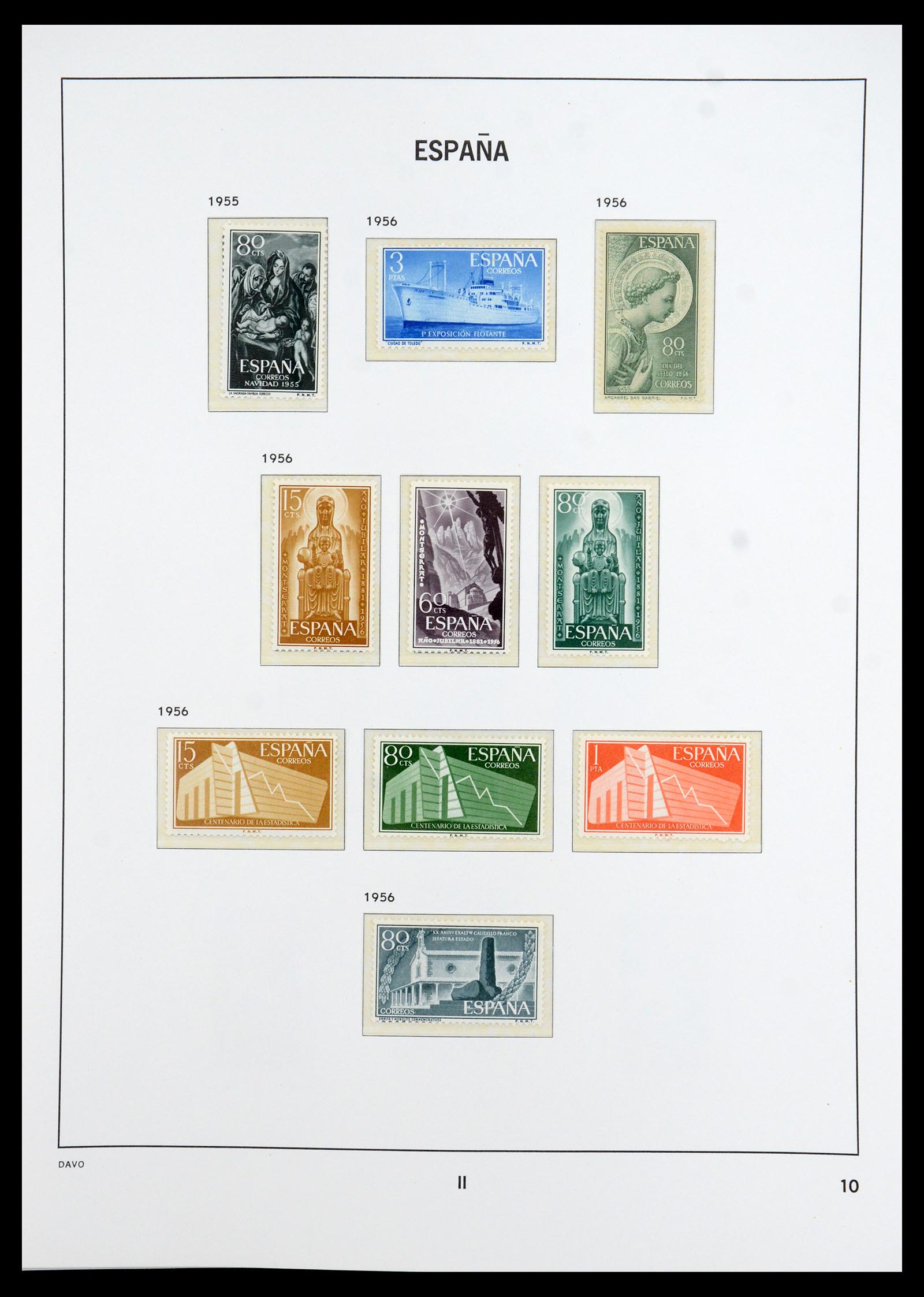 35800 085 - Stamp Collection 35800 Spain topcollection 1850-1992.
