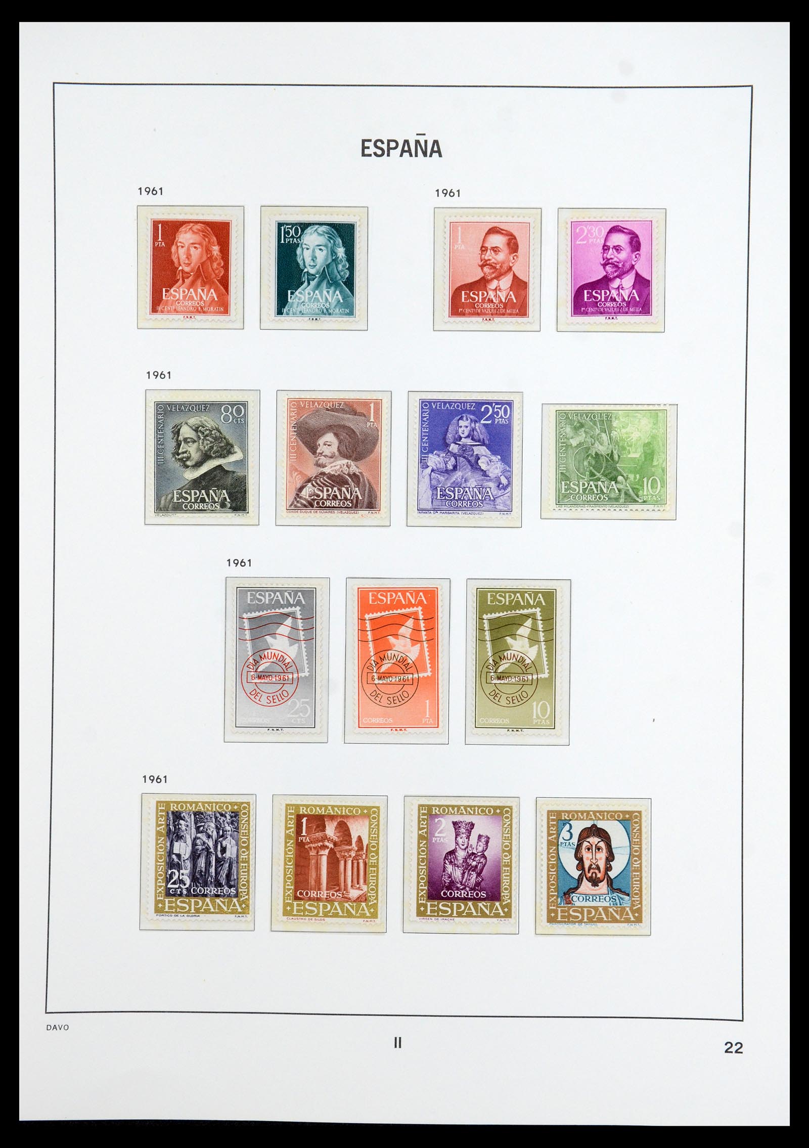 35800 097 - Stamp Collection 35800 Spain topcollection 1850-1992.