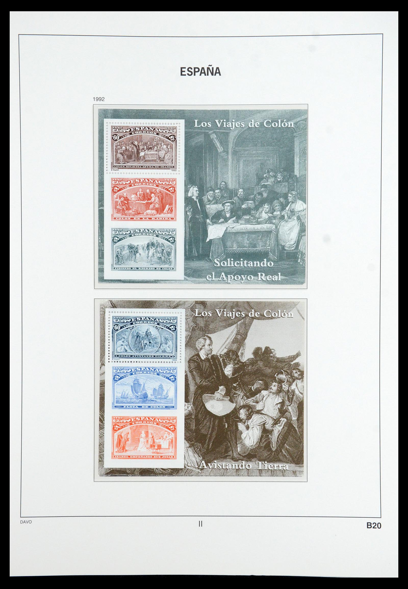 35800 283 - Stamp Collection 35800 Spain topcollection 1850-1992.