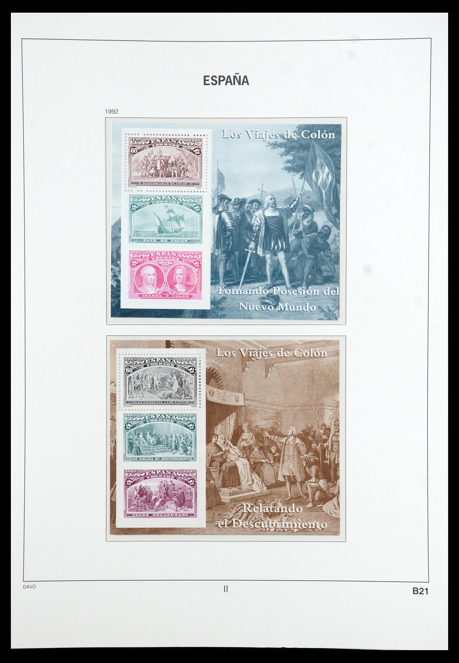 35800 284 - Stamp Collection 35800 Spain topcollection 1850-1992.