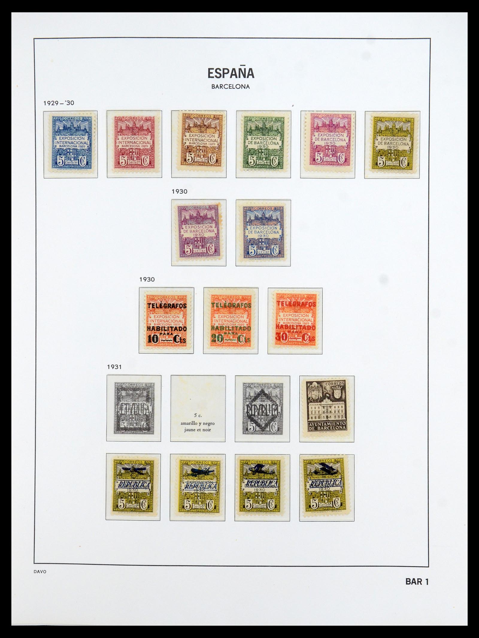 35800 293 - Stamp Collection 35800 Spain topcollection 1850-1992.