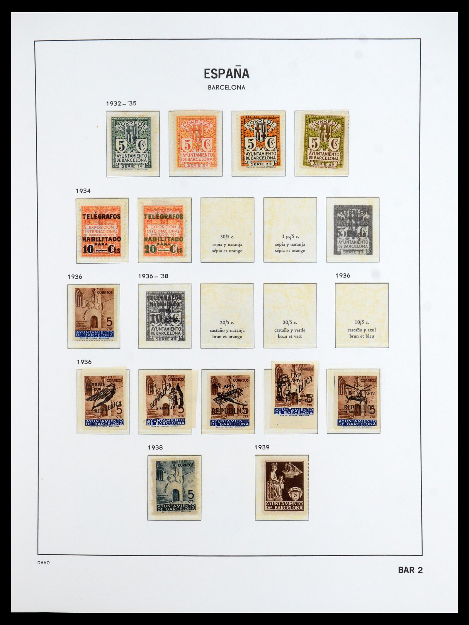 35800 294 - Stamp Collection 35800 Spain topcollection 1850-1992.