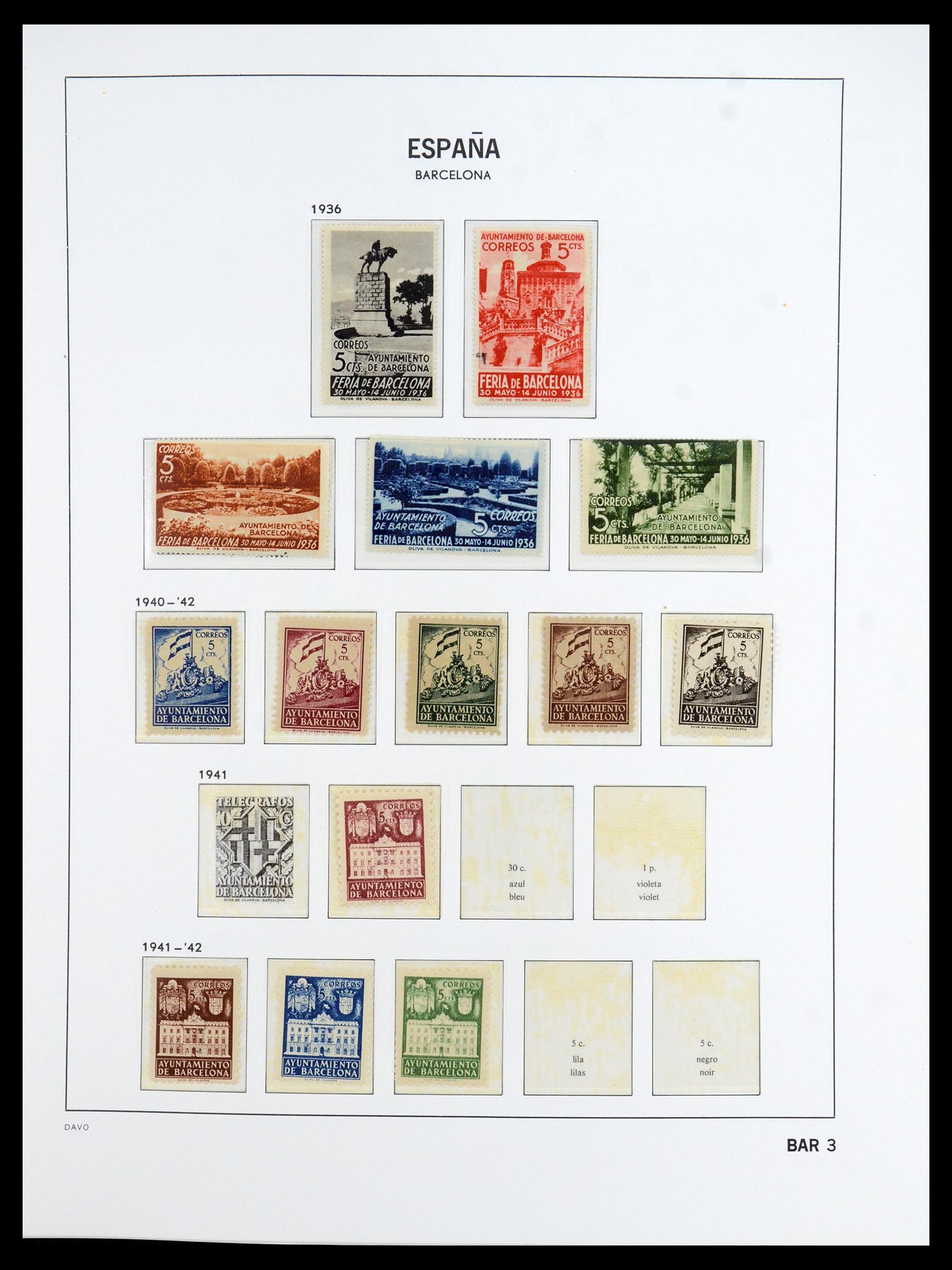 35800 295 - Stamp Collection 35800 Spain topcollection 1850-1992.