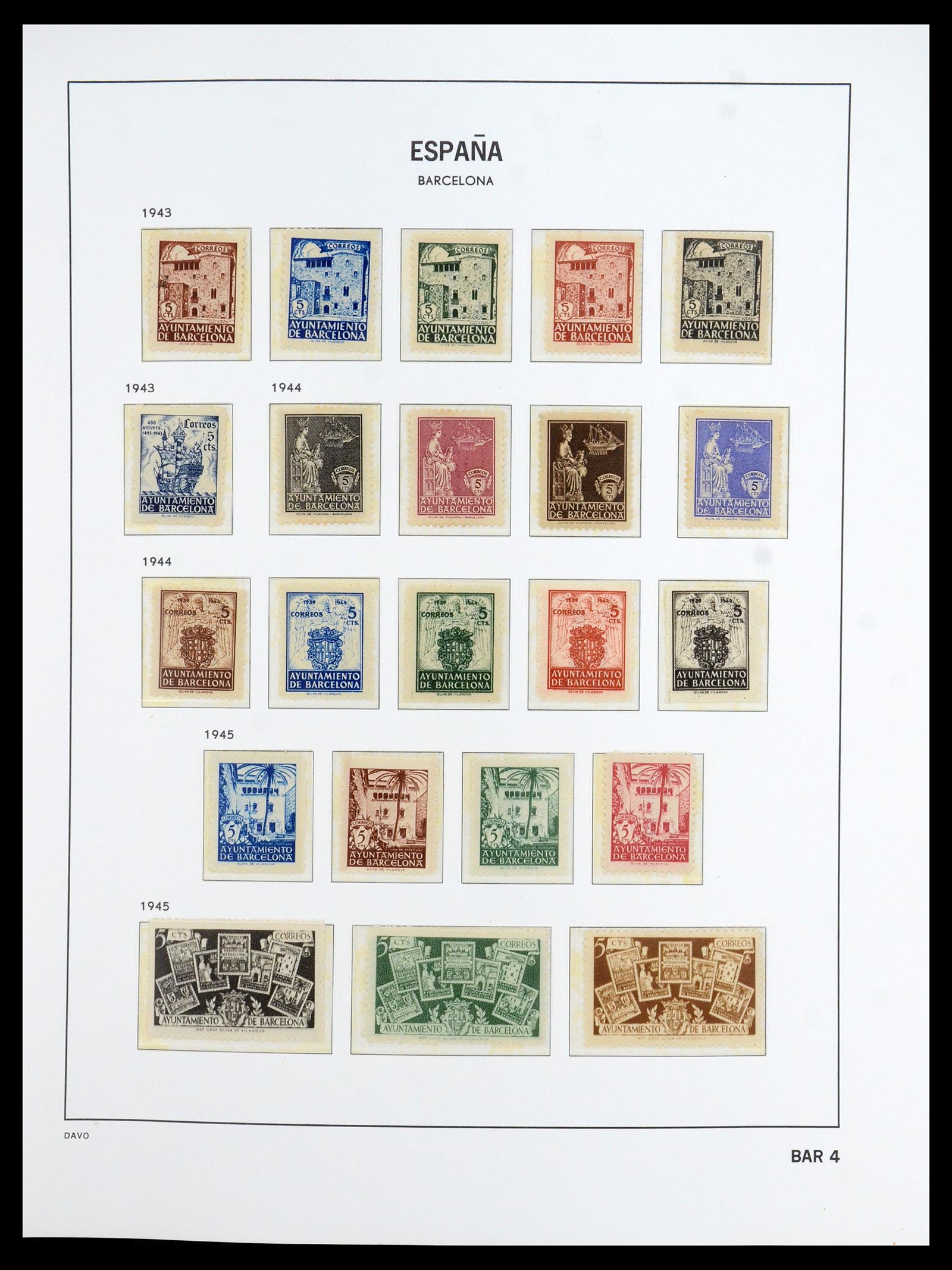35800 296 - Stamp Collection 35800 Spain topcollection 1850-1992.