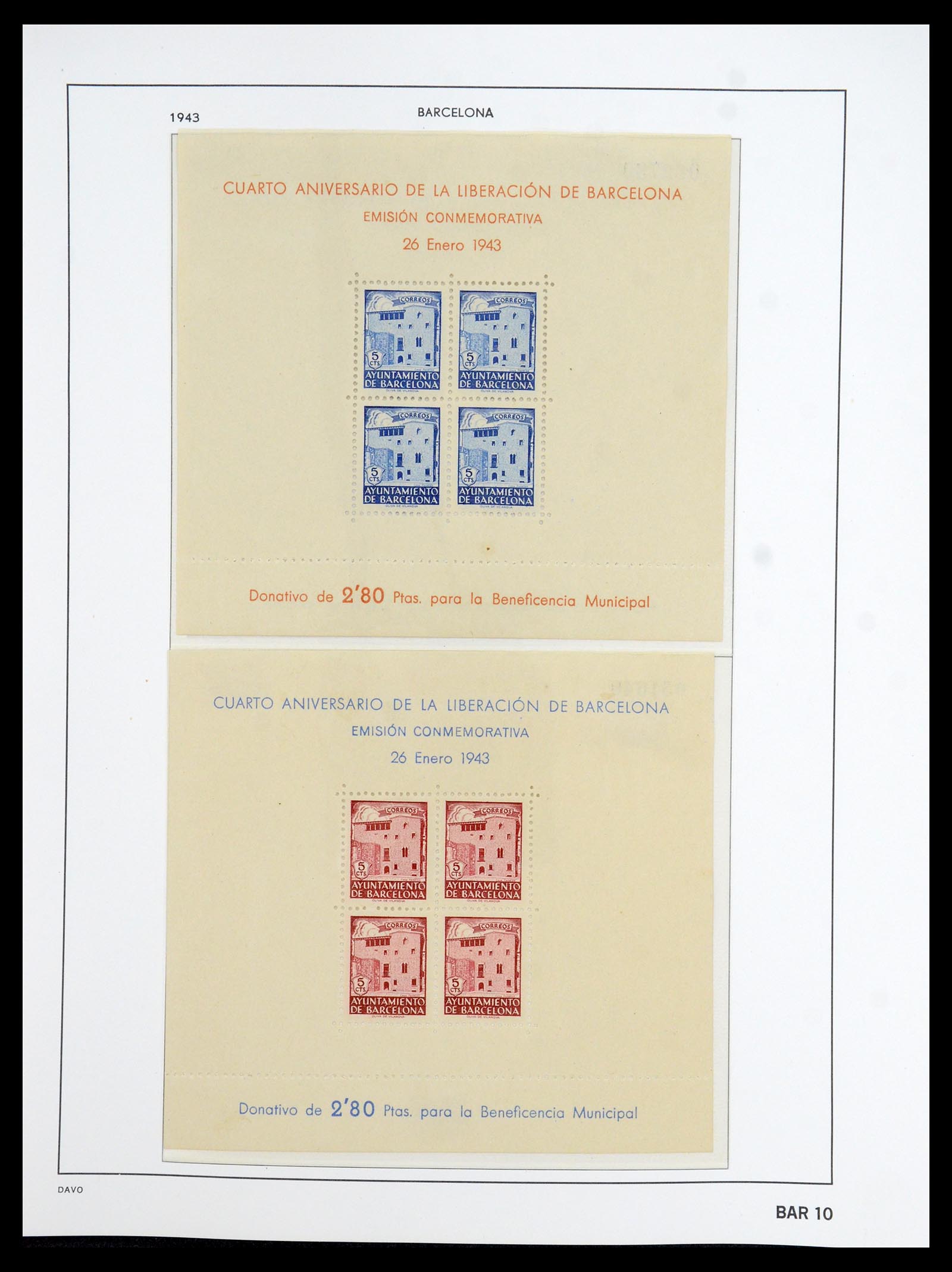 35800 302 - Stamp Collection 35800 Spain topcollection 1850-1992.