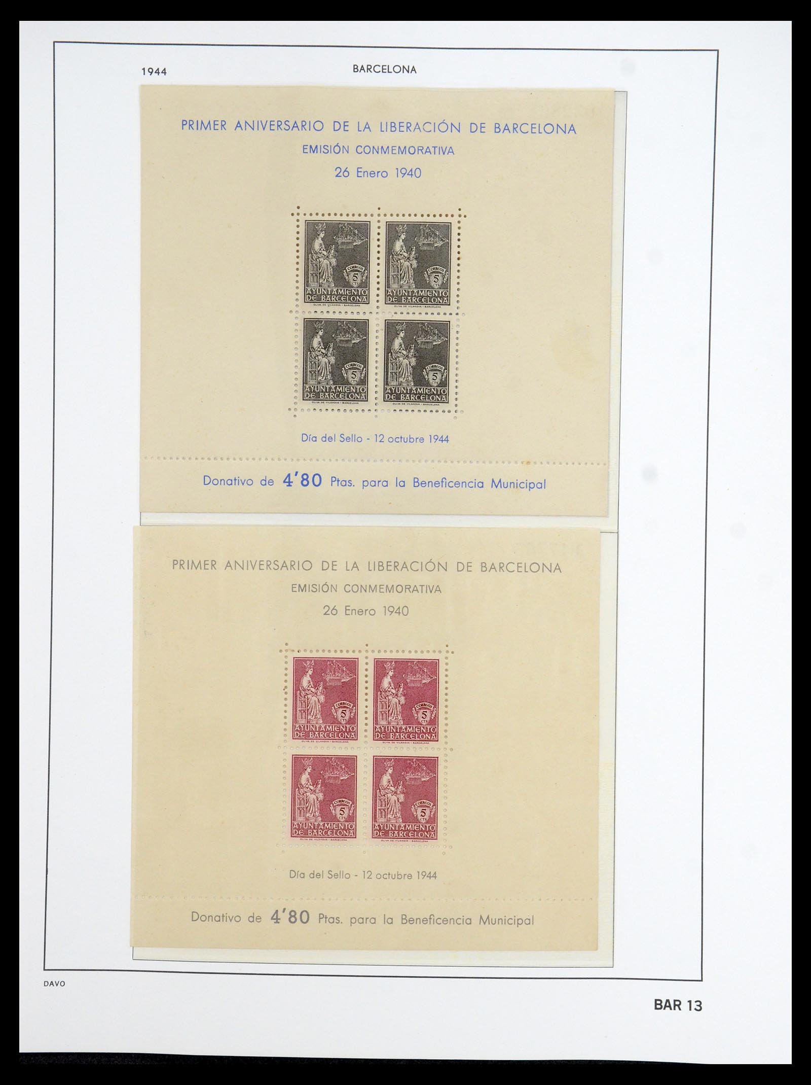 35800 305 - Stamp Collection 35800 Spain topcollection 1850-1992.