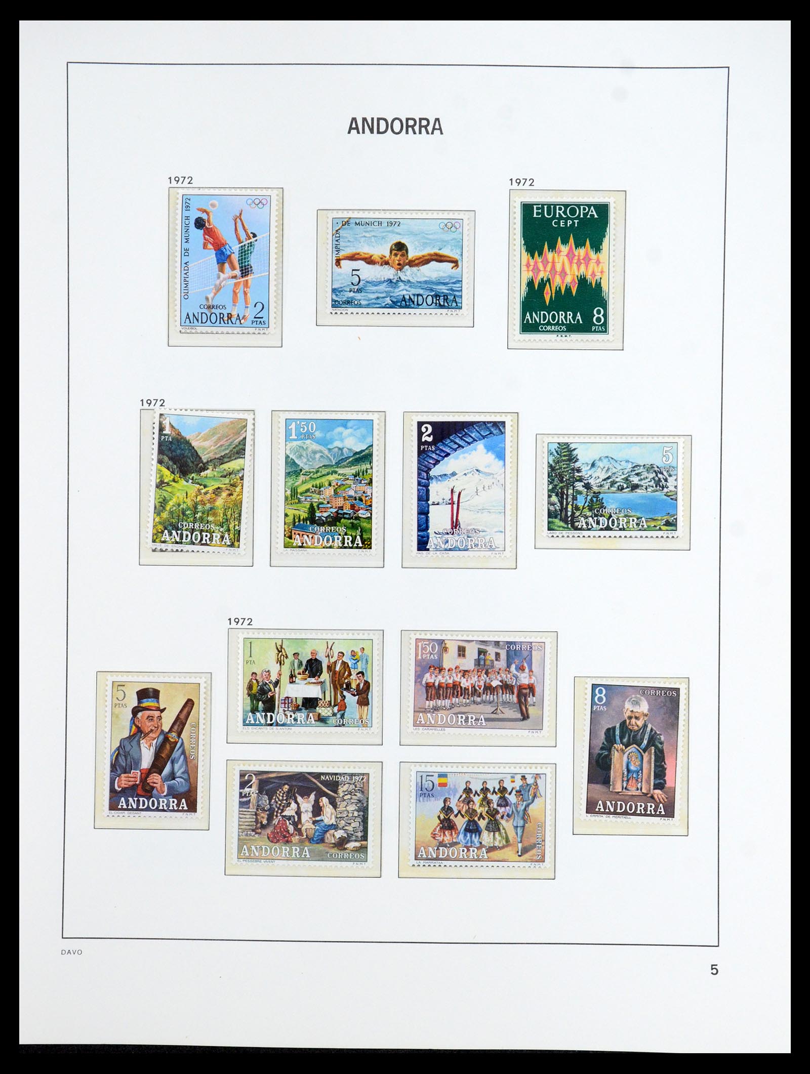 35800 309 - Stamp Collection 35800 Spain topcollection 1850-1992.