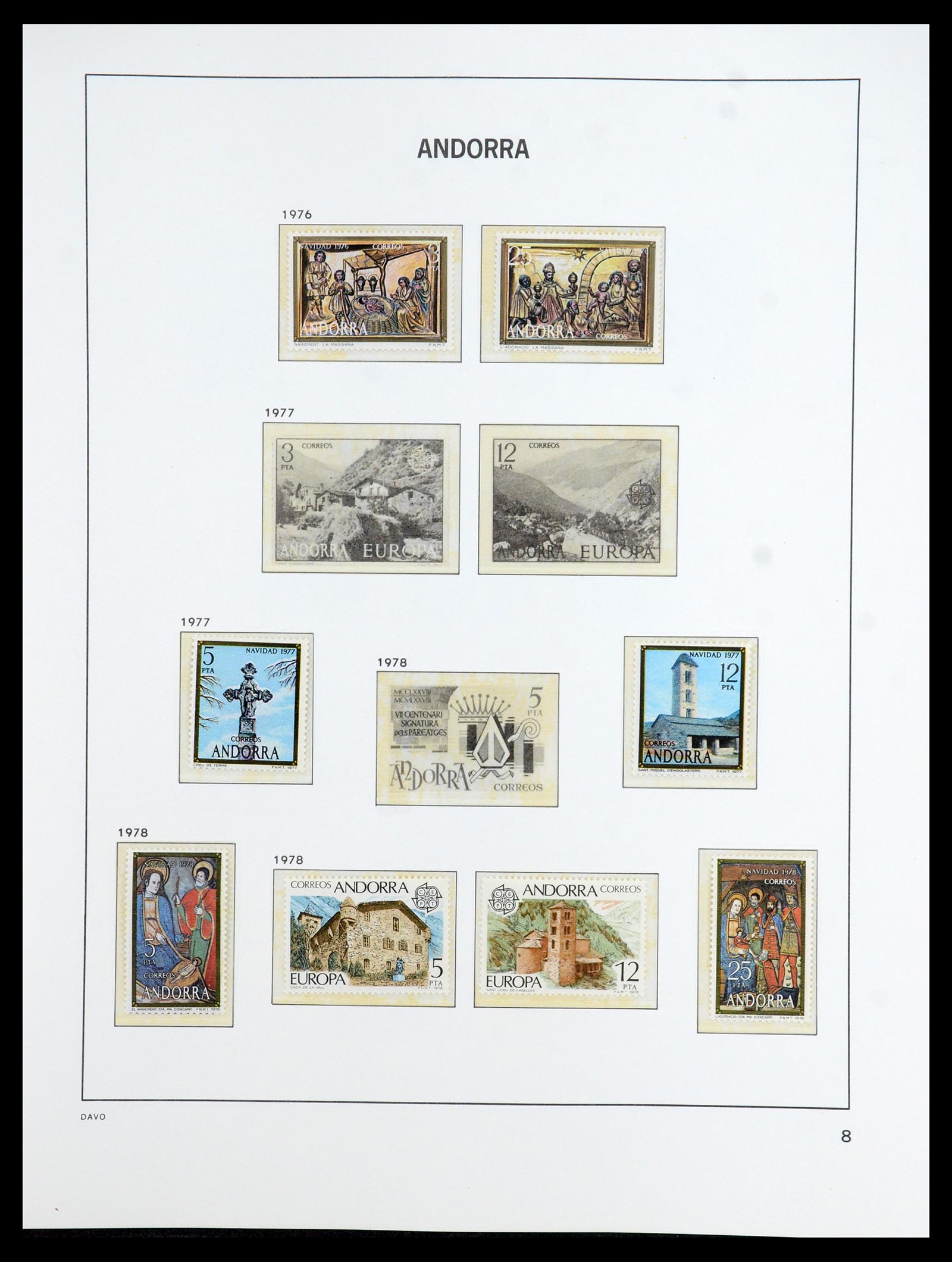 35800 312 - Stamp Collection 35800 Spain topcollection 1850-1992.