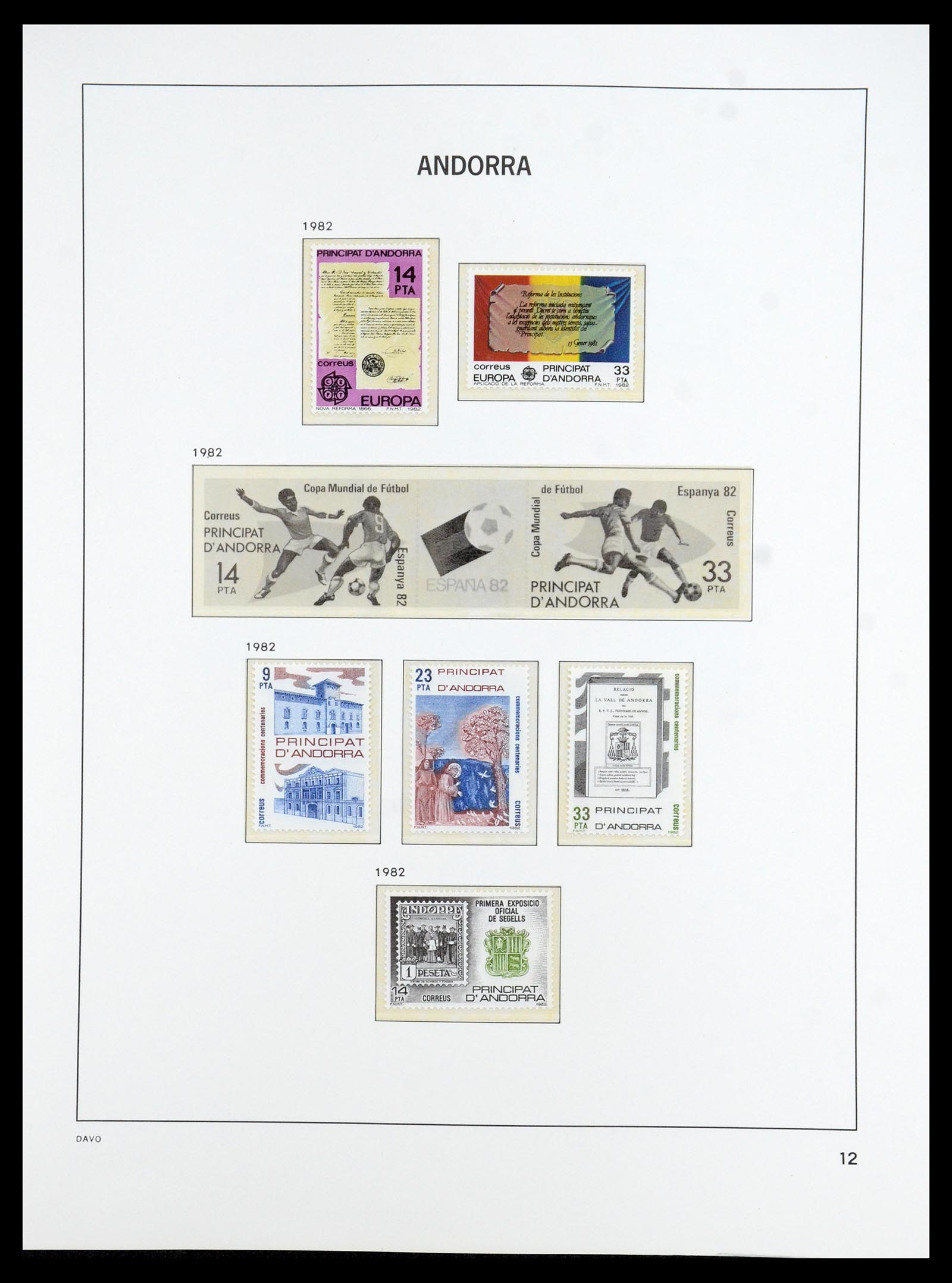 35800 316 - Stamp Collection 35800 Spain topcollection 1850-1992.
